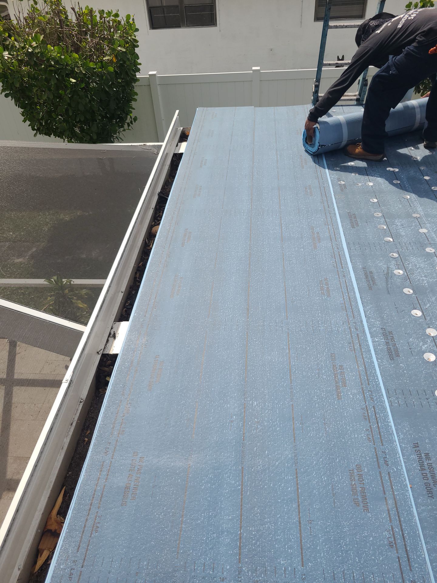 Flat Roof Replacement and Fascia Repair in Margate by Aastro Roofing