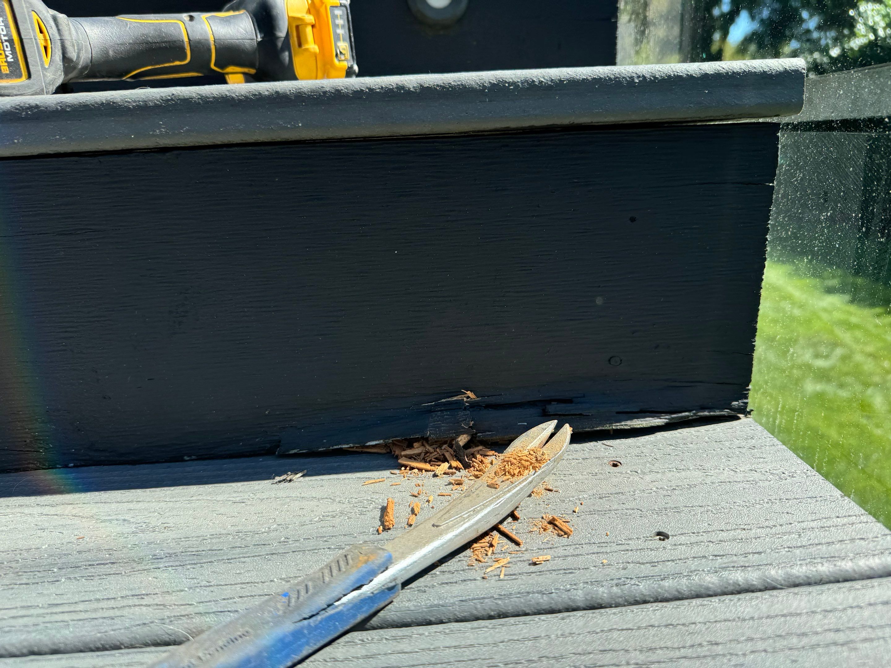 Rotten Riser Board  by YVR Construction Group
