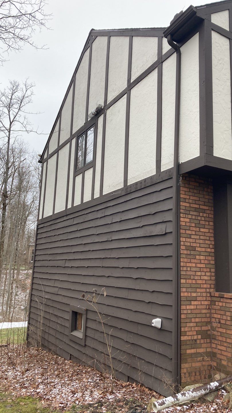 New Siding using James Hardie Siding  by Absolute Roofing and Construction