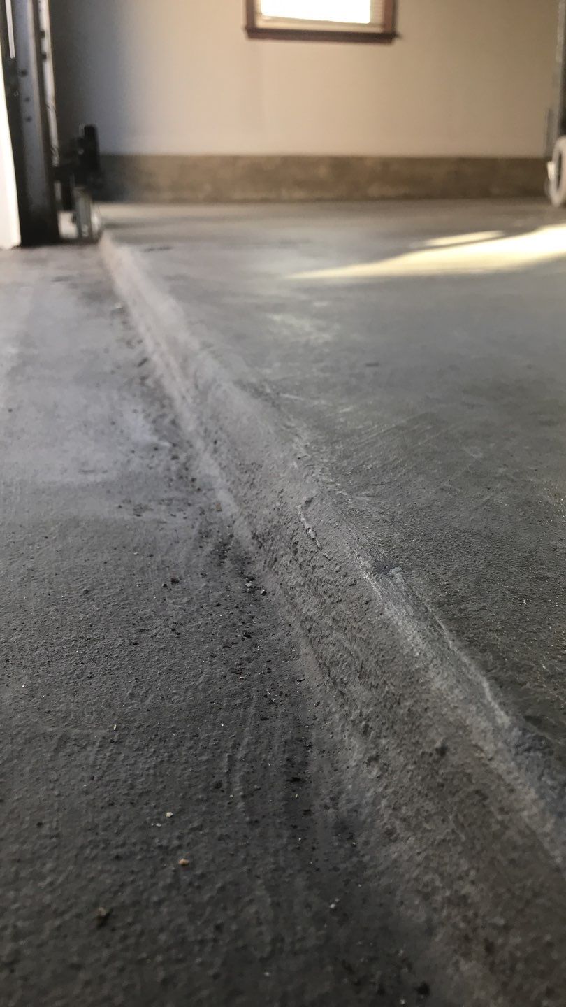 Garage using Slate Stone by Select Painting, Coatings & Garage Cabinets