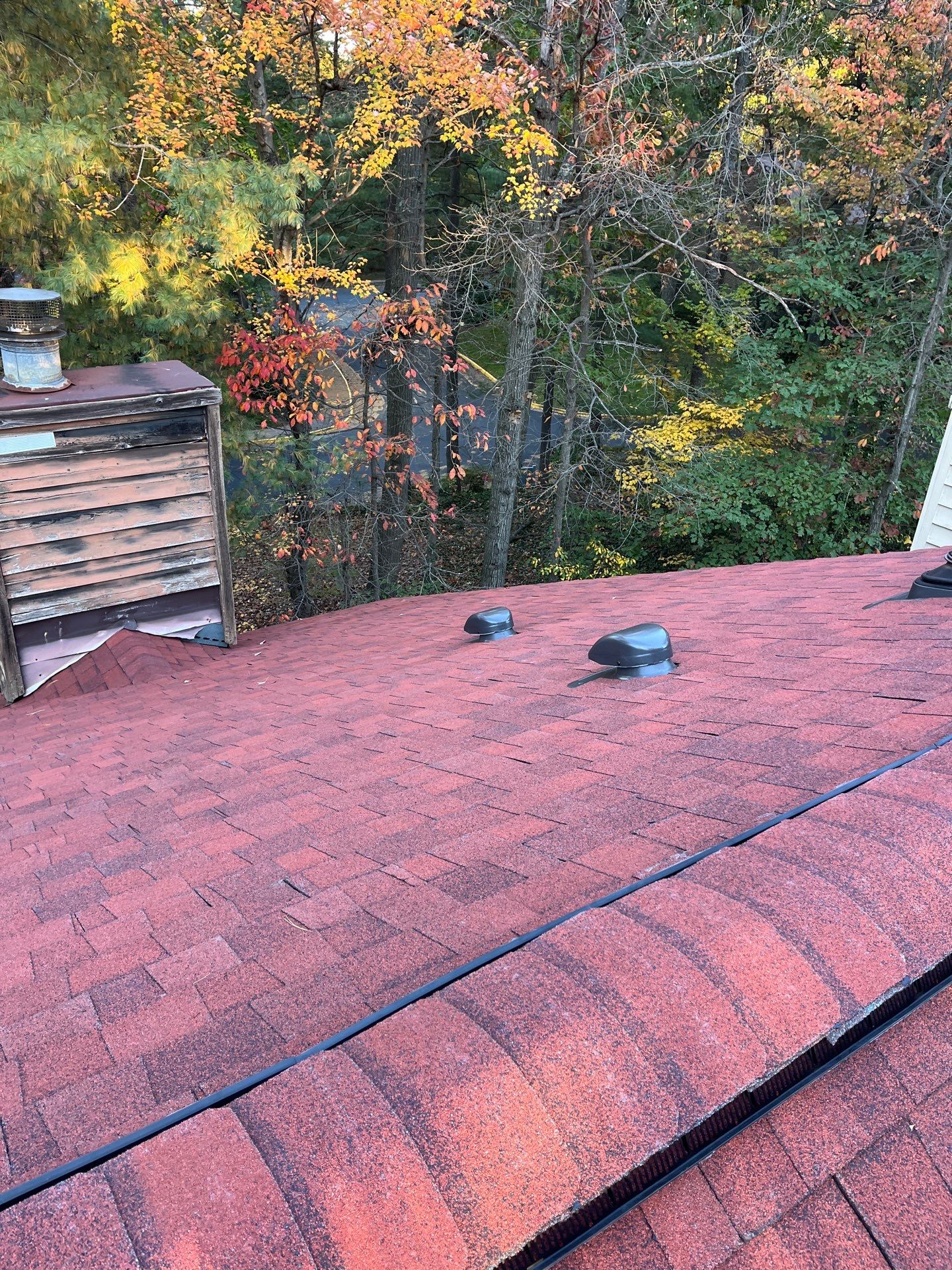 Reston: Residential Roof Replacement with CertainTeed Landmark Pro Designer Shingles in Max Def Red Oak by RM Banning, Inc.
