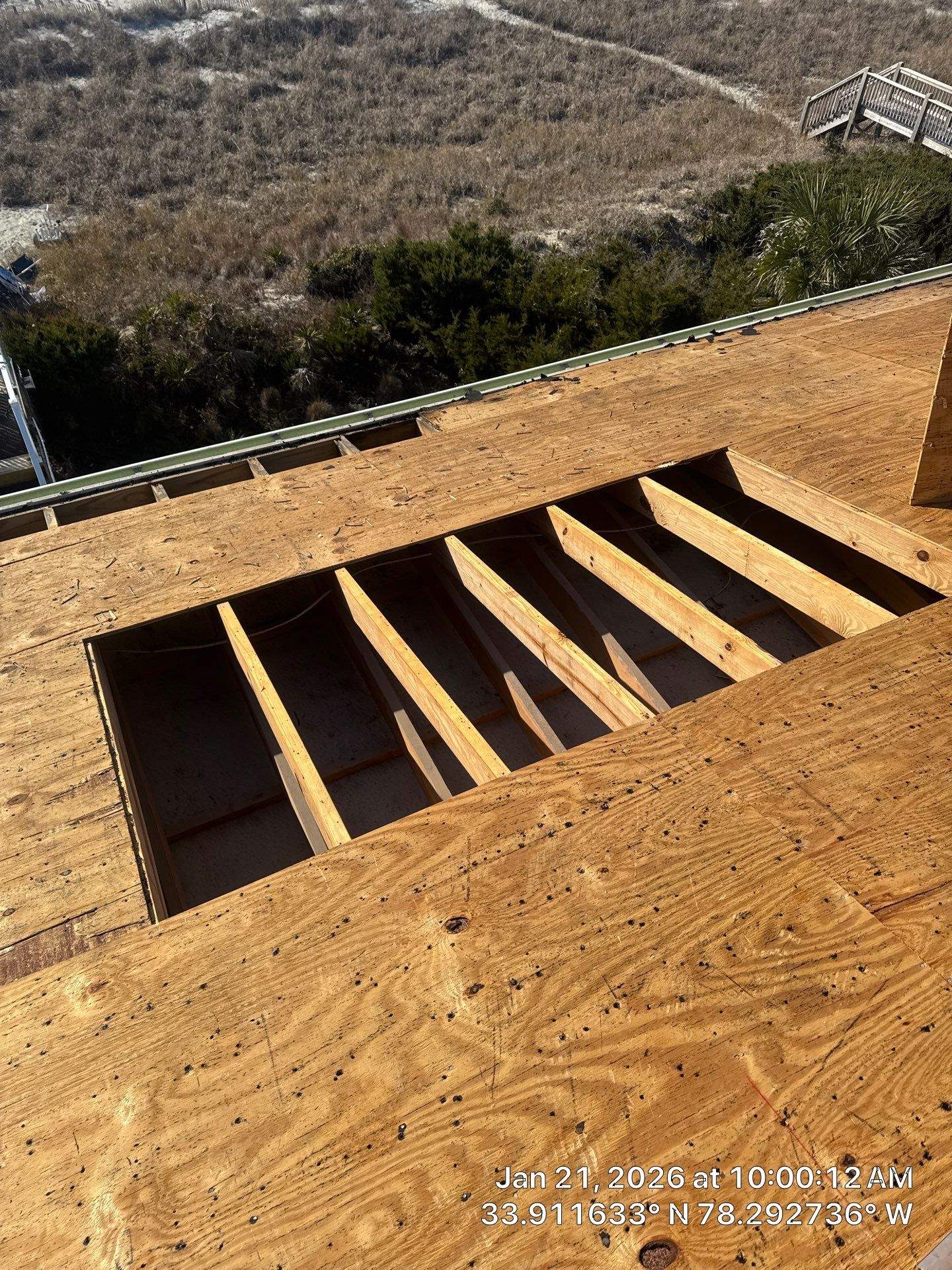 Holden Beach FORTIFIED Roof Replacement with Colonial Slate Shingles by RGR Construction and Roofing, LLC