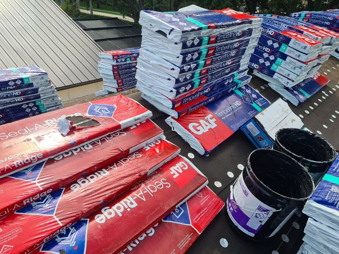 Residential Roofing Installation using GAF by BLUES BROTHERS CONSTRUCTION CORP