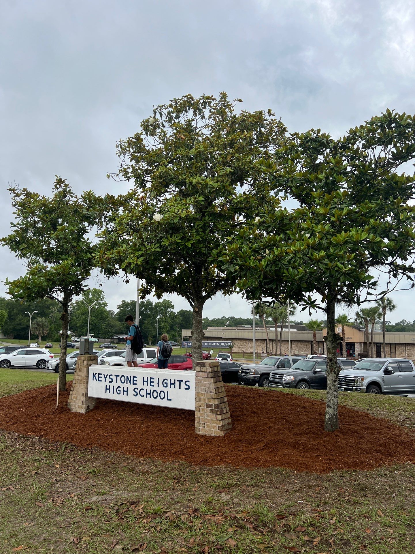 Landscape Install | Keystone Heights HS by ProGreen Services