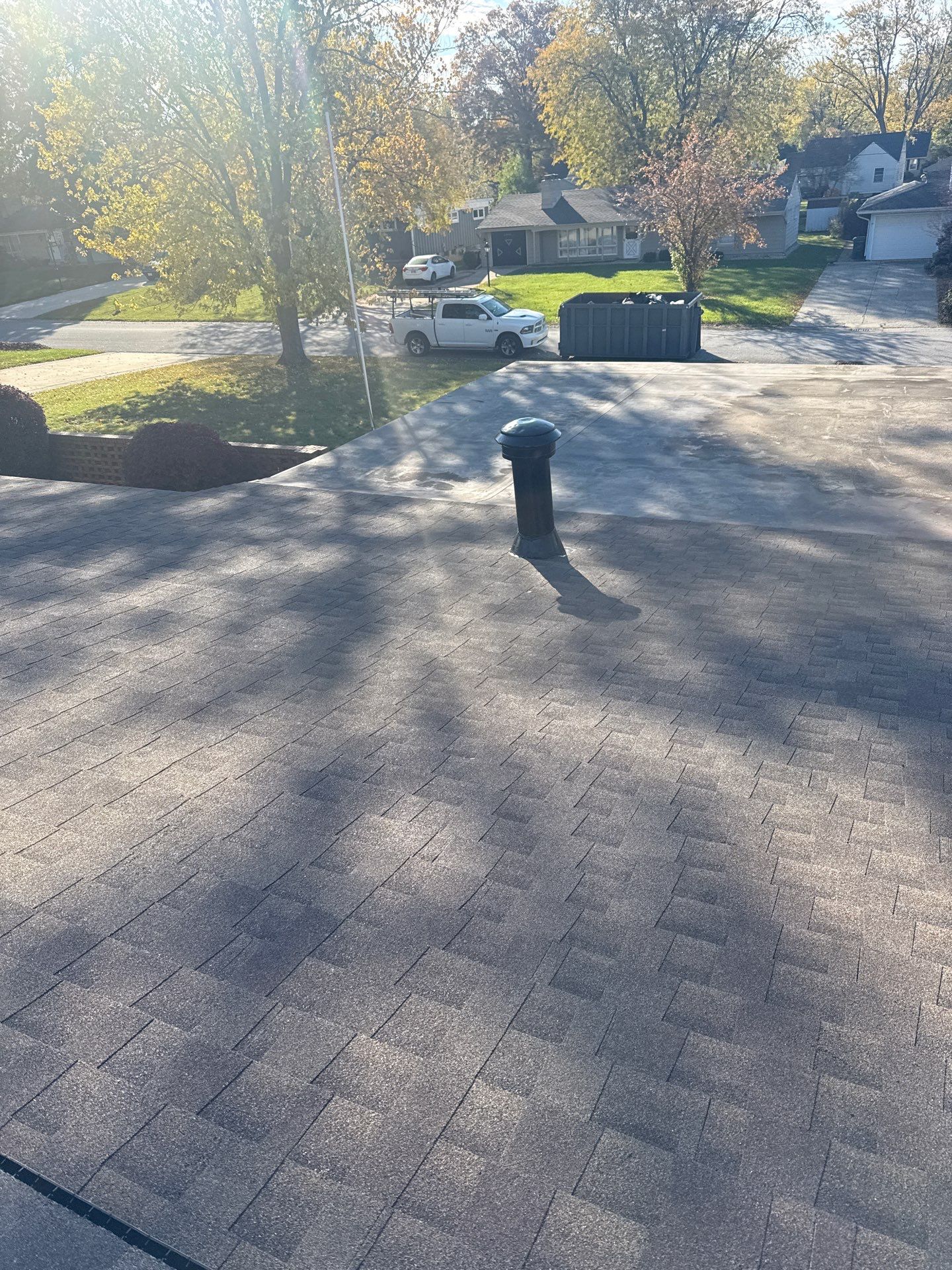 Residential Roofing Installation using GAF Timberline HDZ Barkwood by Nitro Roofing and Construction