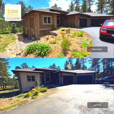Elastomeric Stucco Coating Project in High Forest Ranch
