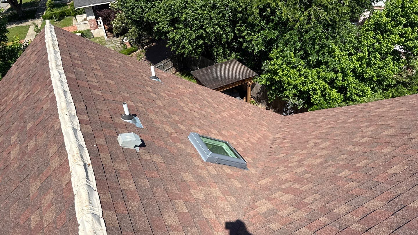 skylight replacement in Oklahoma City by McCann's Roofing and Construction