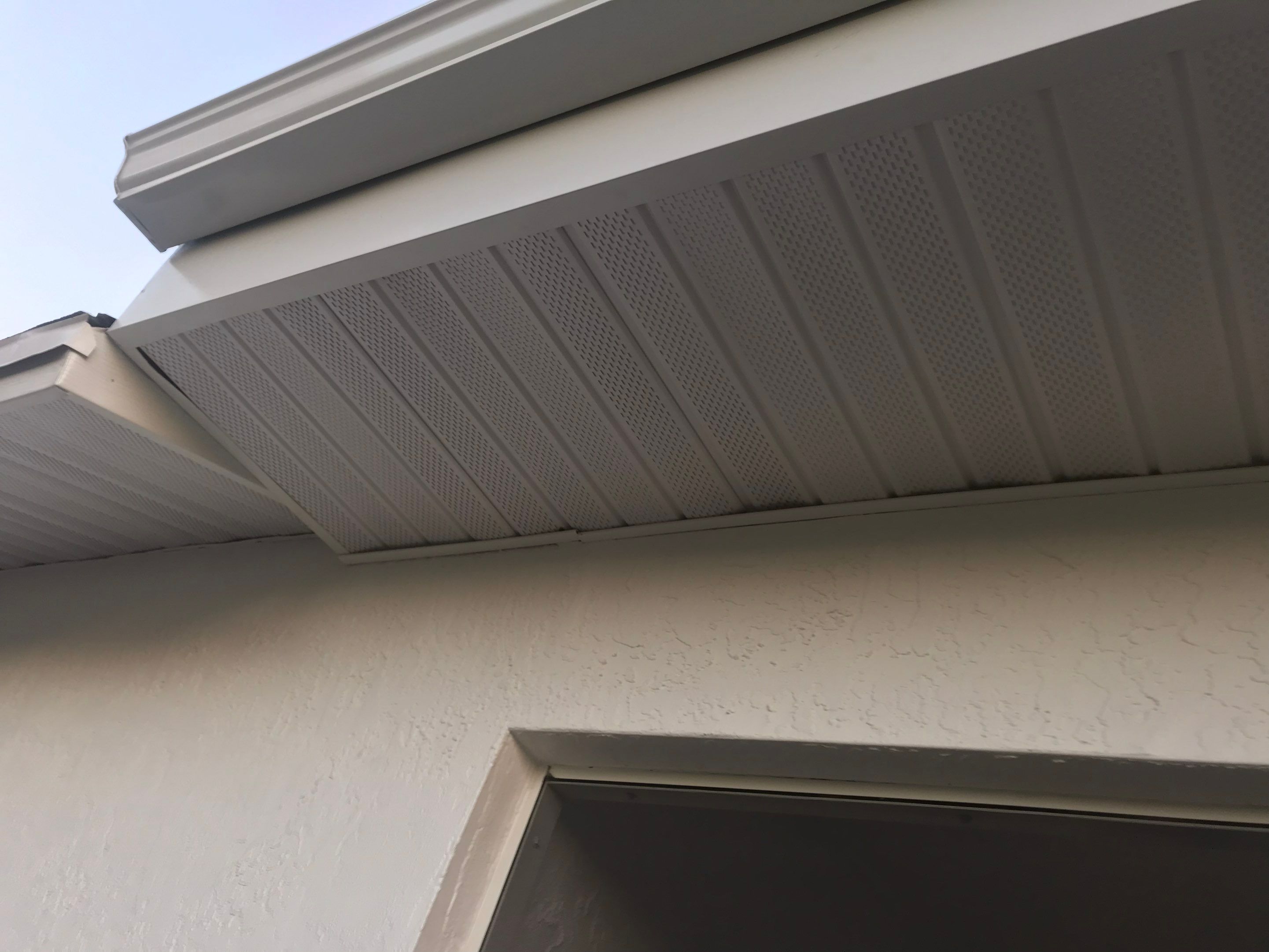 Soffit and Fascia Installation in Cape Coral FL by Gutter Professors
