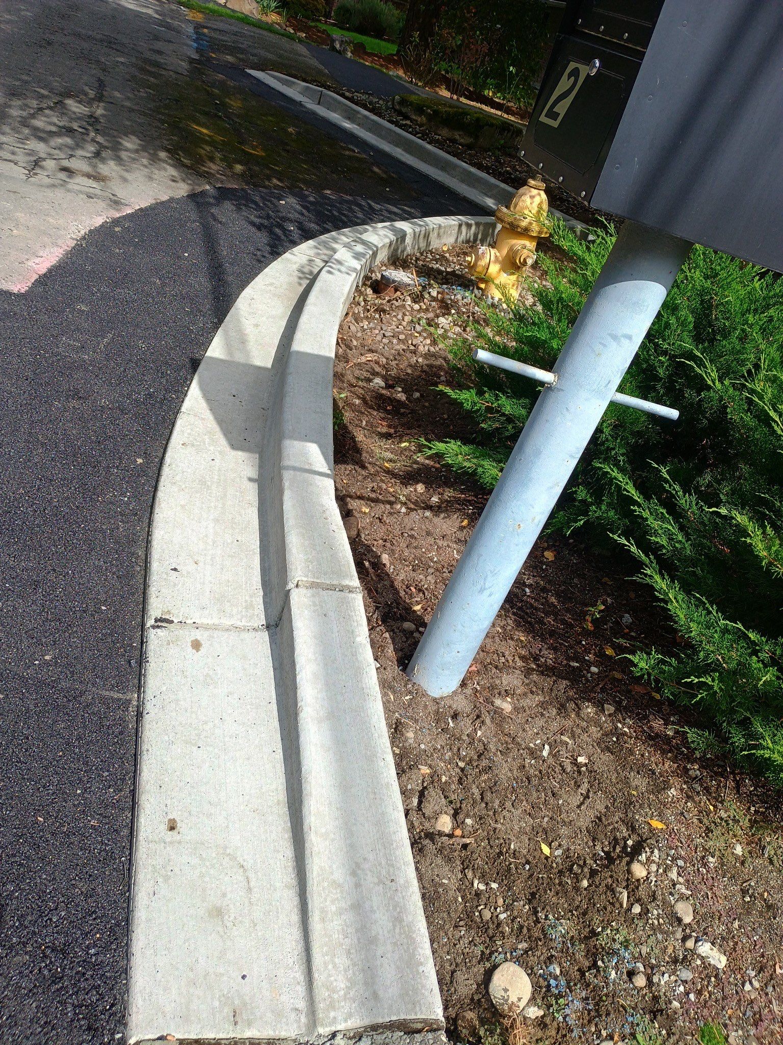 Concrete Curbing & Asphalt Patch Repair | Bellevue  by Jireh Asphalt & Concrete Inc 