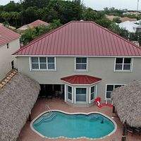 24ga 1.5" Mechanical Seam Colonial Red by Total Roofing System The Metal Roof Experts