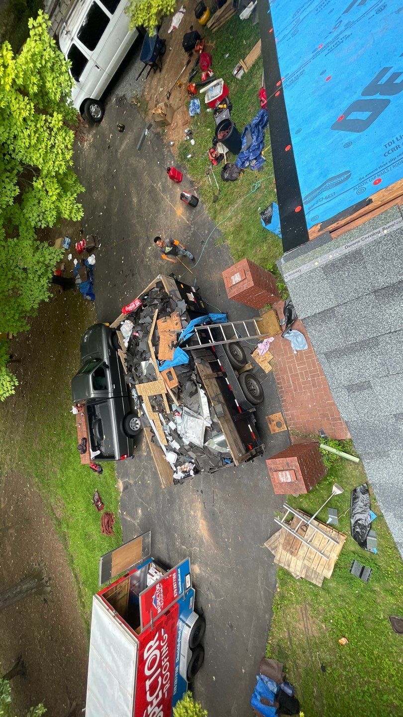 Residential Roofing Installation using Owens Corning by Inspector Roofing and Restoration