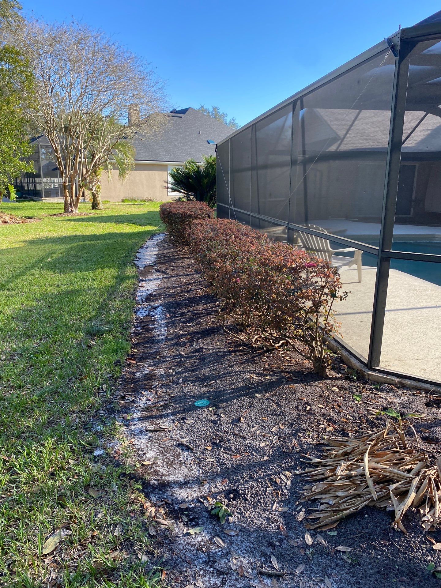 Deerwood Resident | Pine Bark Install by ProGreen Services