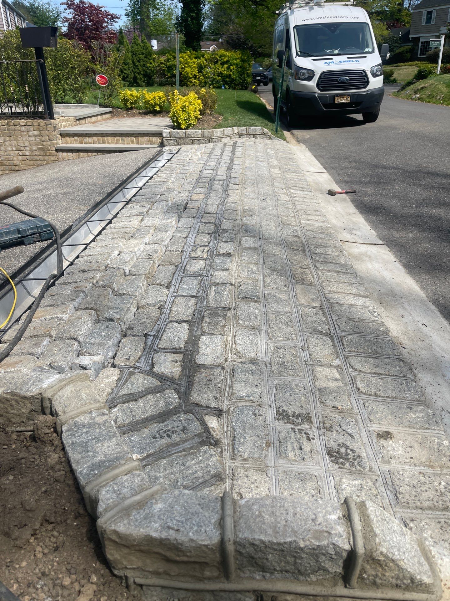 Bridle Path Ln. Great Neck, NY by A.M. Shield Waterproofing, Corp.