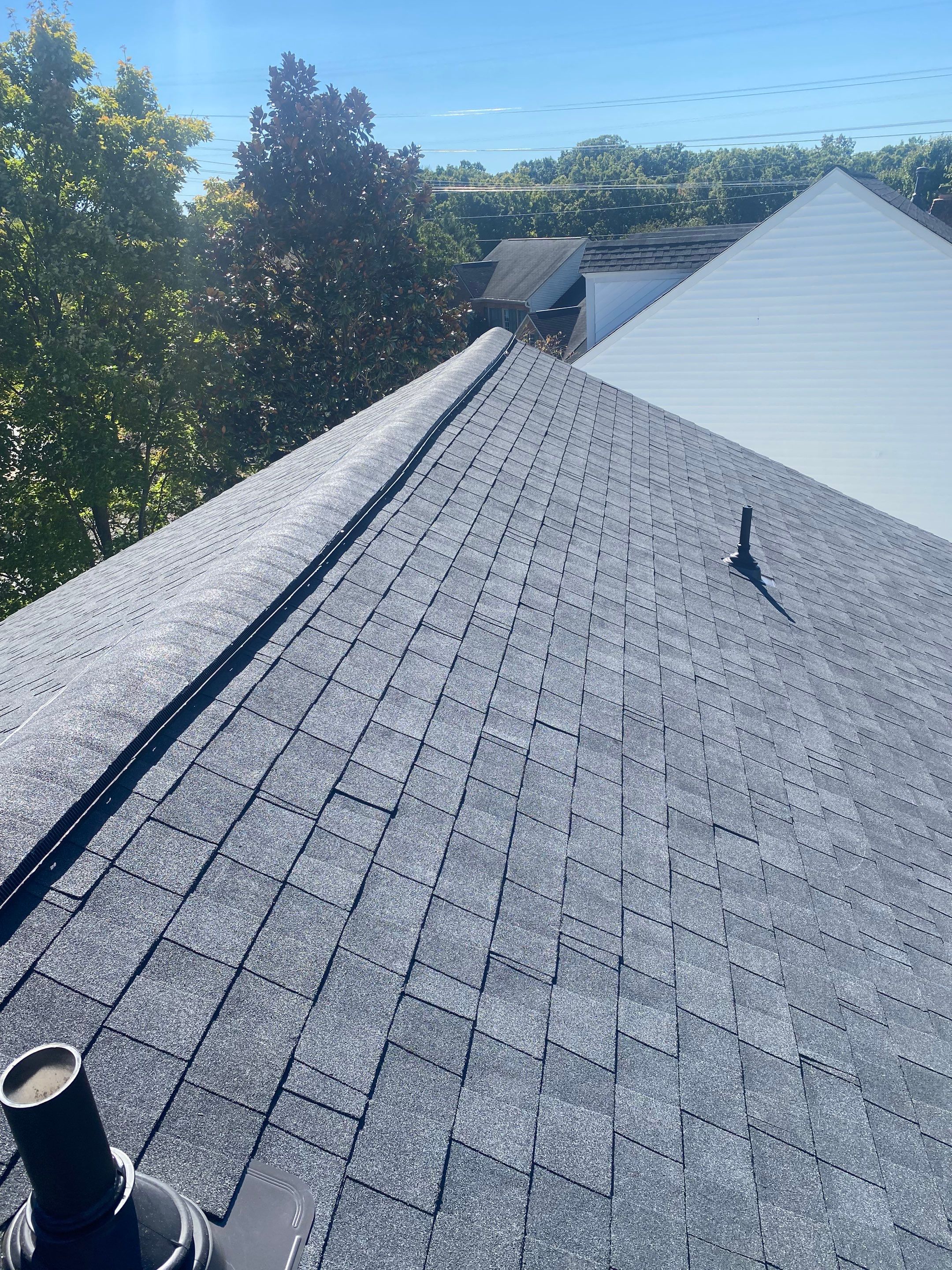 Centreville: Residential Roof Replacement with CertainTeed Landmark Pro Designer Shingles in Max Def Charcoal Black by RM Banning, Inc.