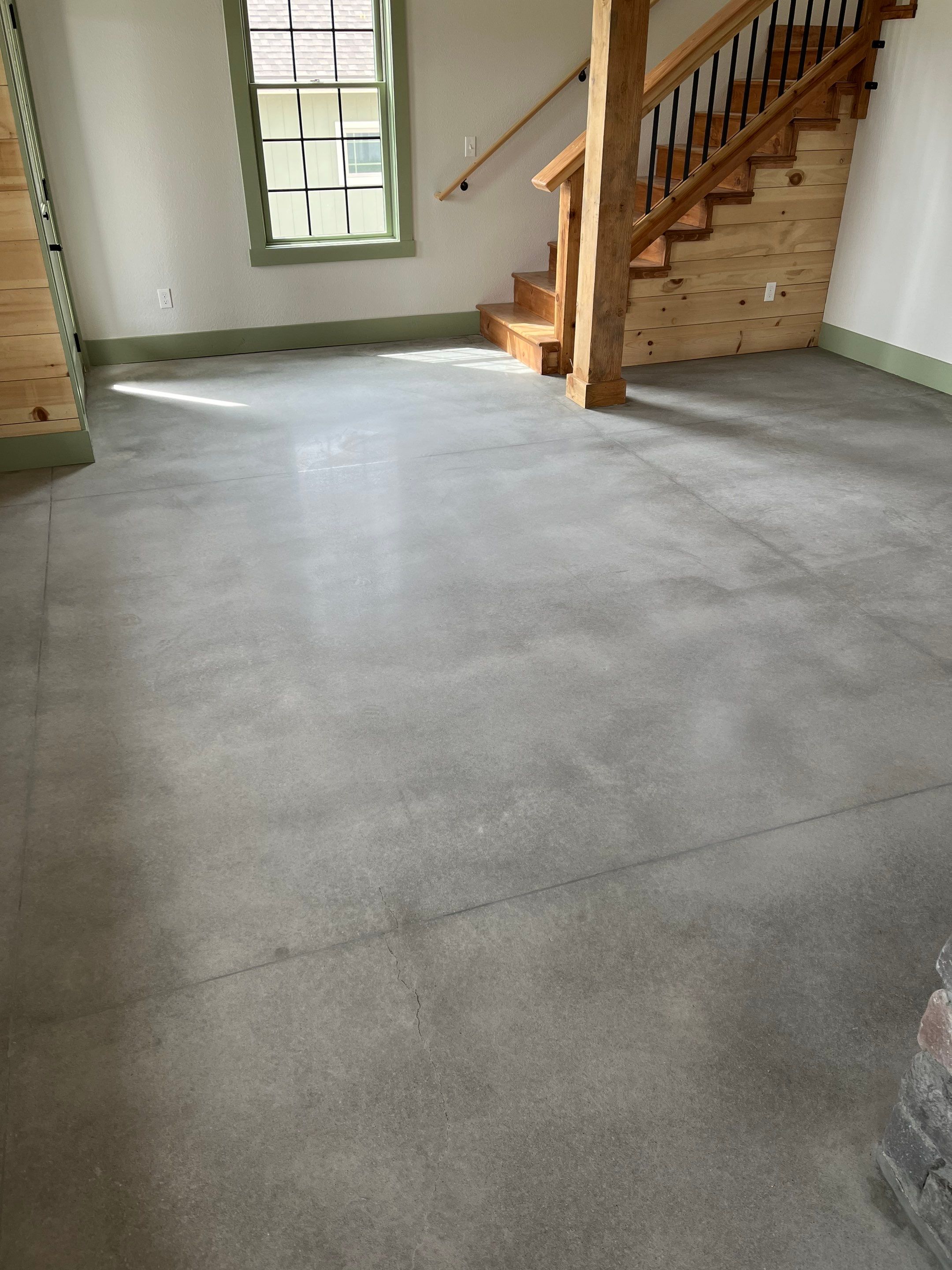 Eudora, KS -- Full Home Polish by Big Red Decorative Concrete, LLC