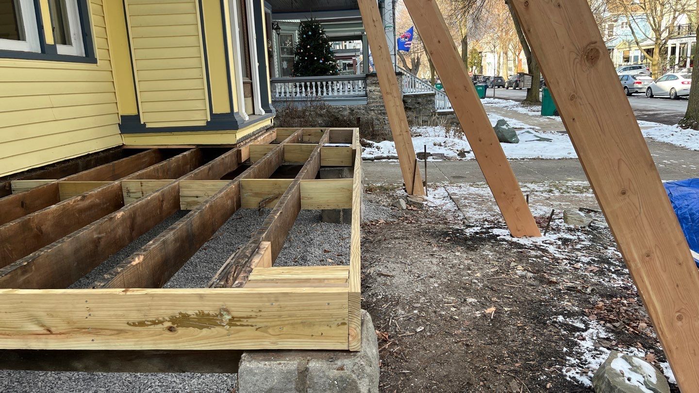 Porch by Ivy Lea Construction