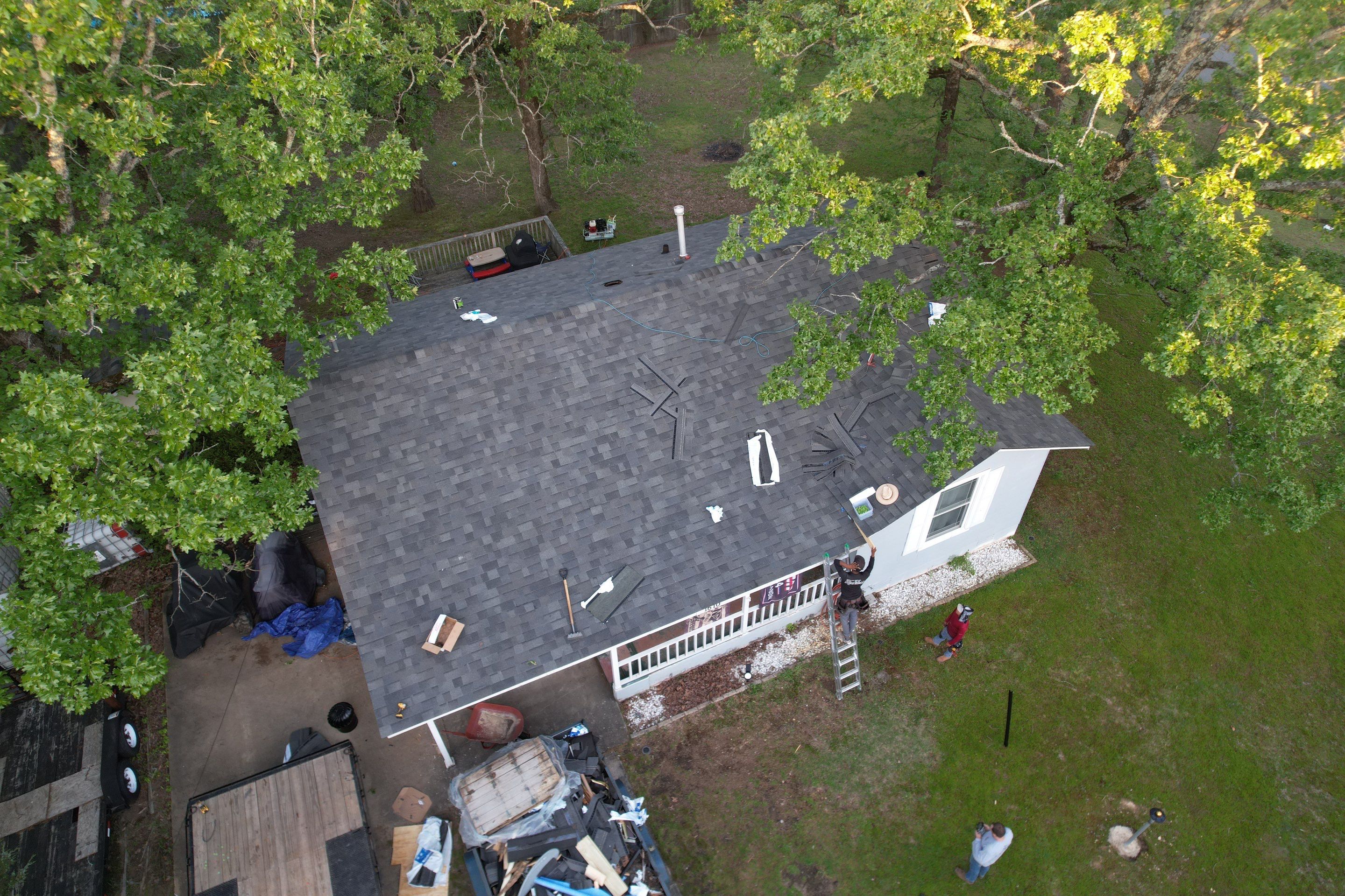 Storm Restoration Reroof: 40 Year Impact Rated Architectural Shingle by Hostetler Roofing