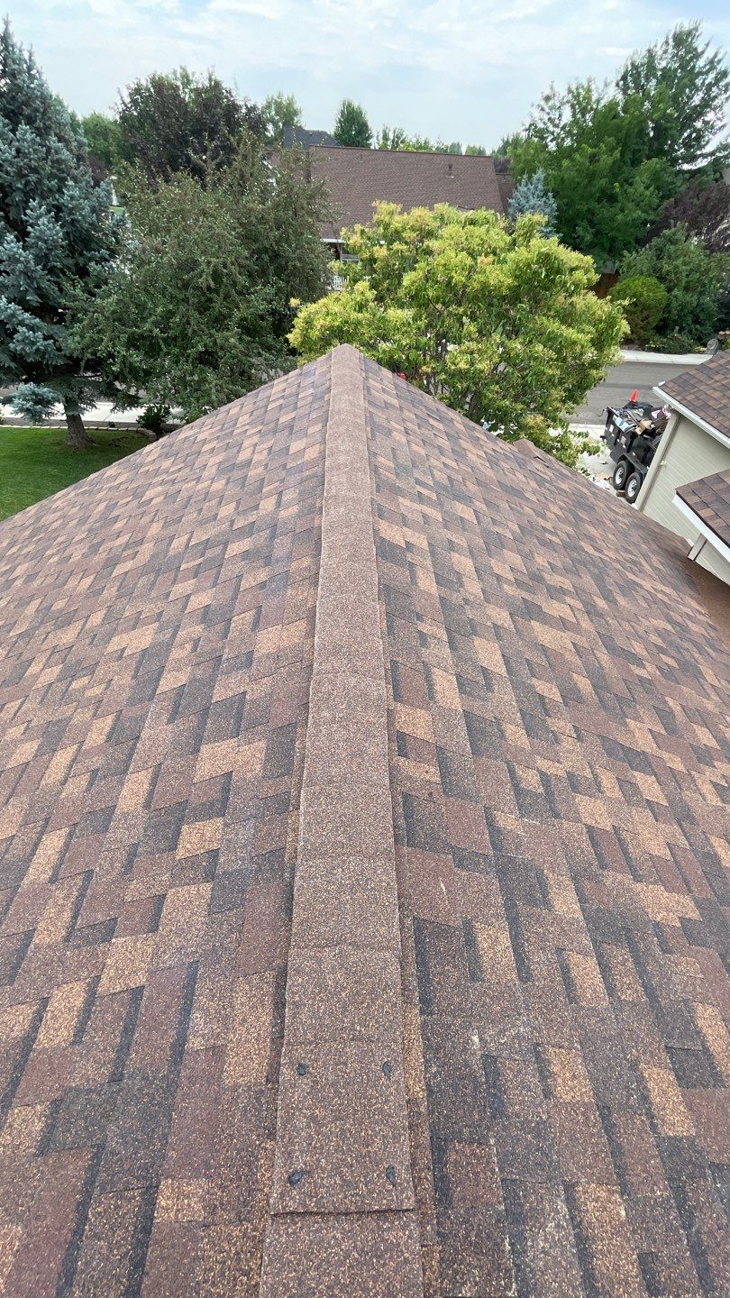 Meridian ID Residential Roofing Installation using Owens Corning by ID Roofing LLC
