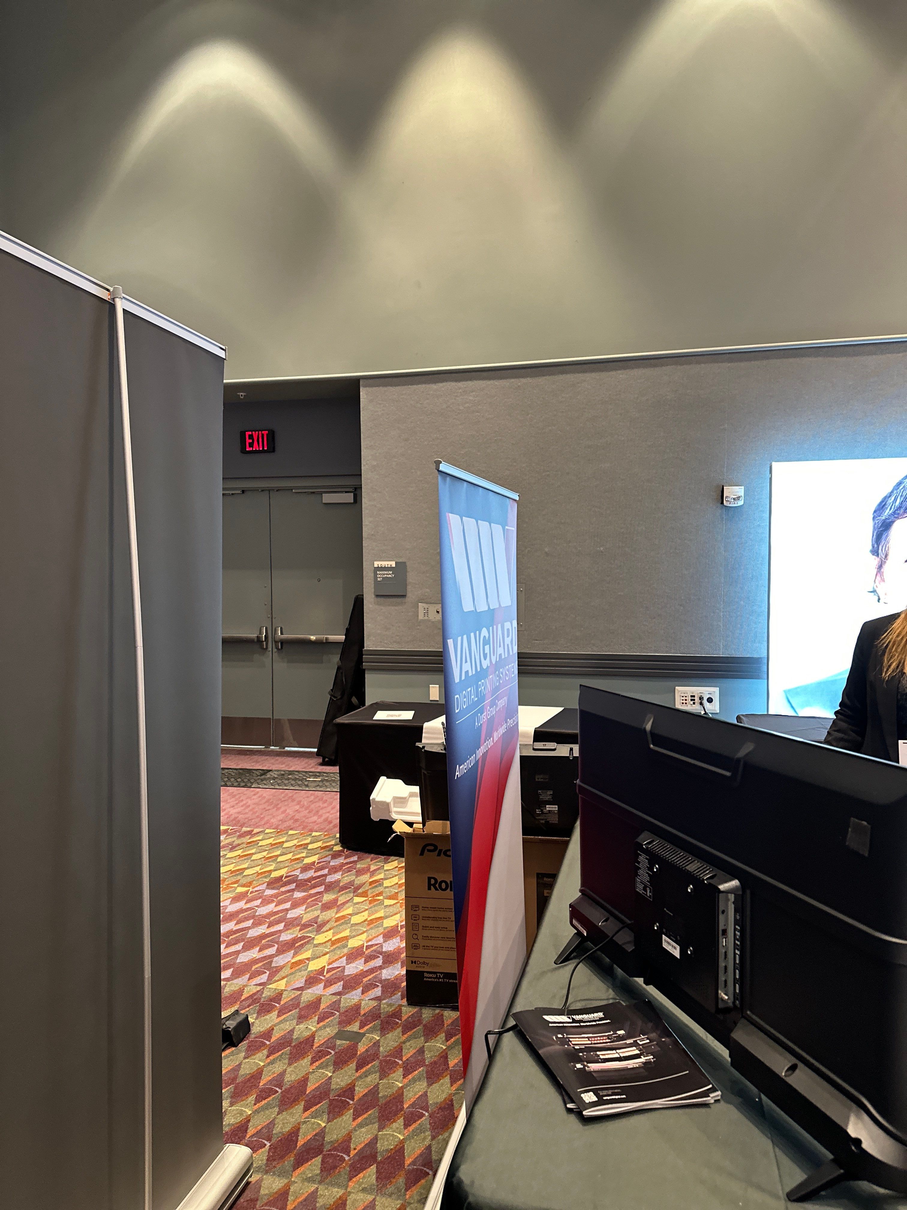 Commercial Event Branding and Lighting Installation in Williamsburg by CompanyCam Sales Demo
