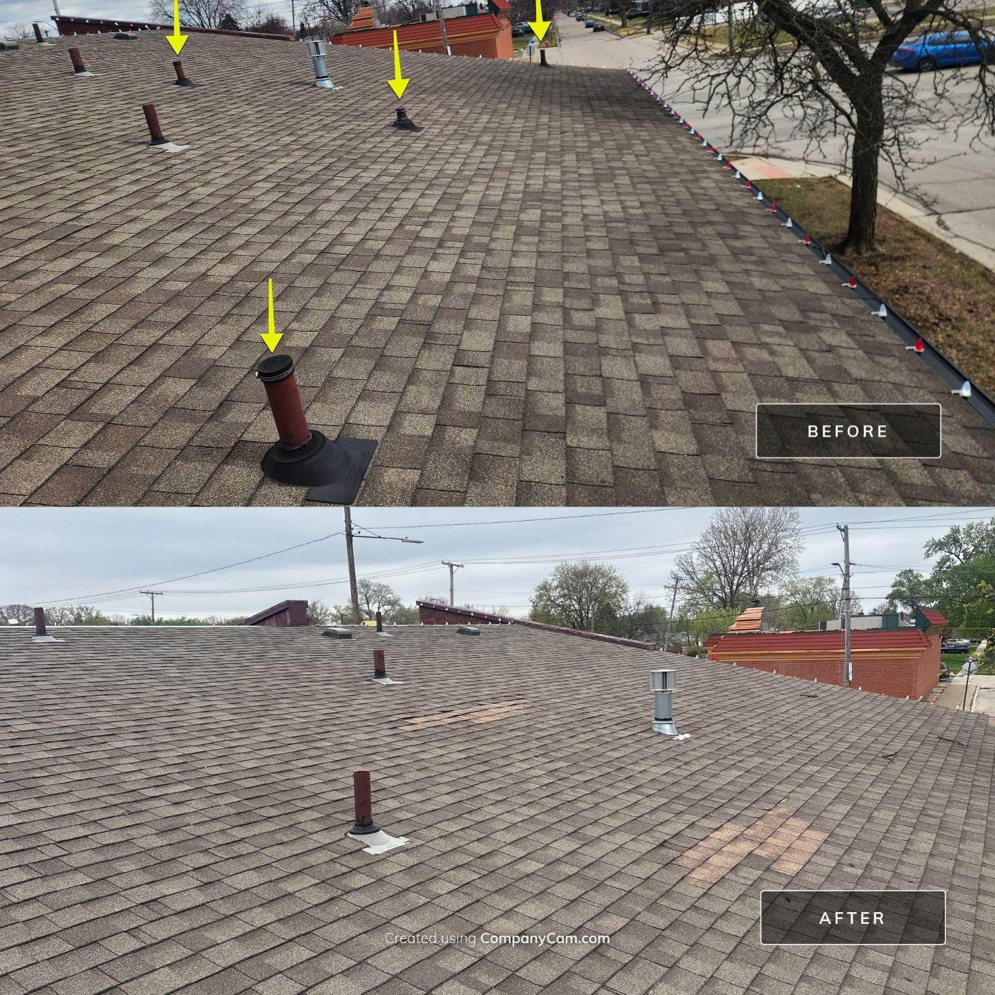 Roof Rejuvenation in Lincoln Park by EverNew Roofing 