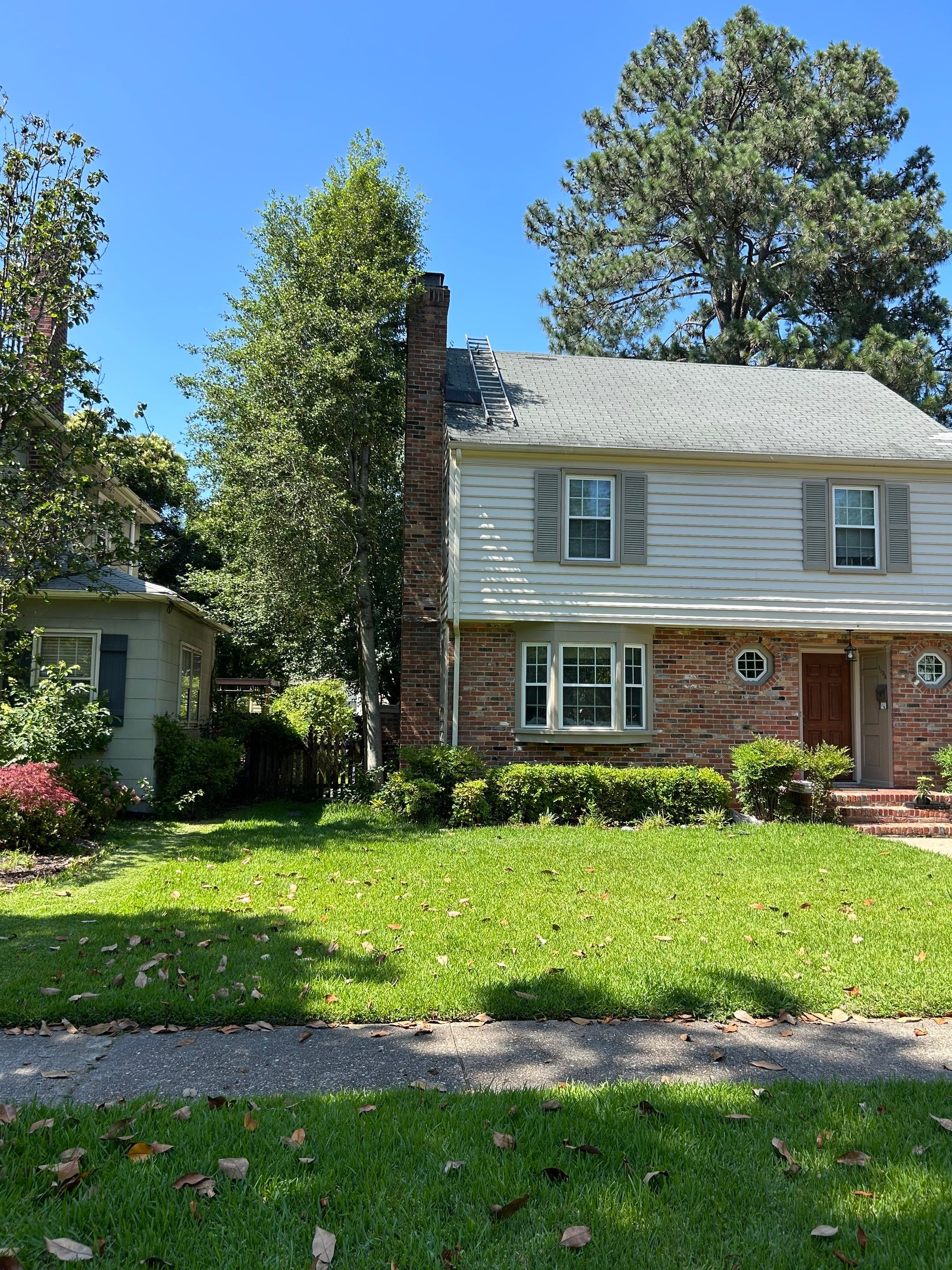Flashing and Multi-Flue Cap in Norfolk by Premier Chimney and Roofing