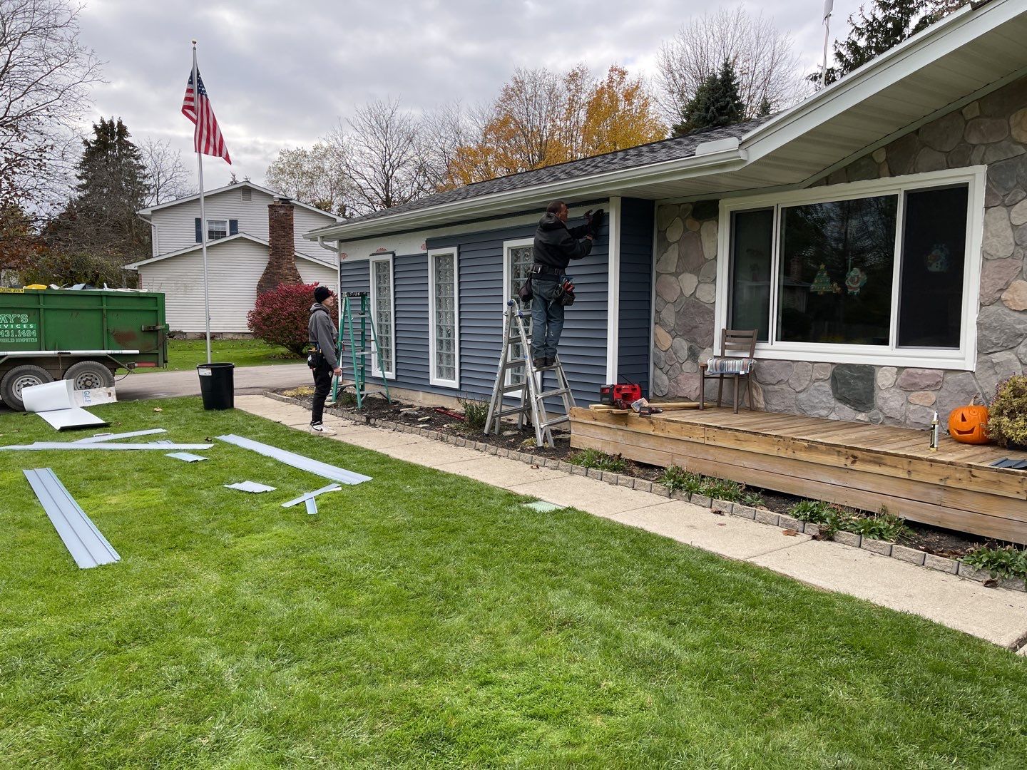 Siding Replacement using CertainTeed Restoration Classis D4 by 180 Contractors