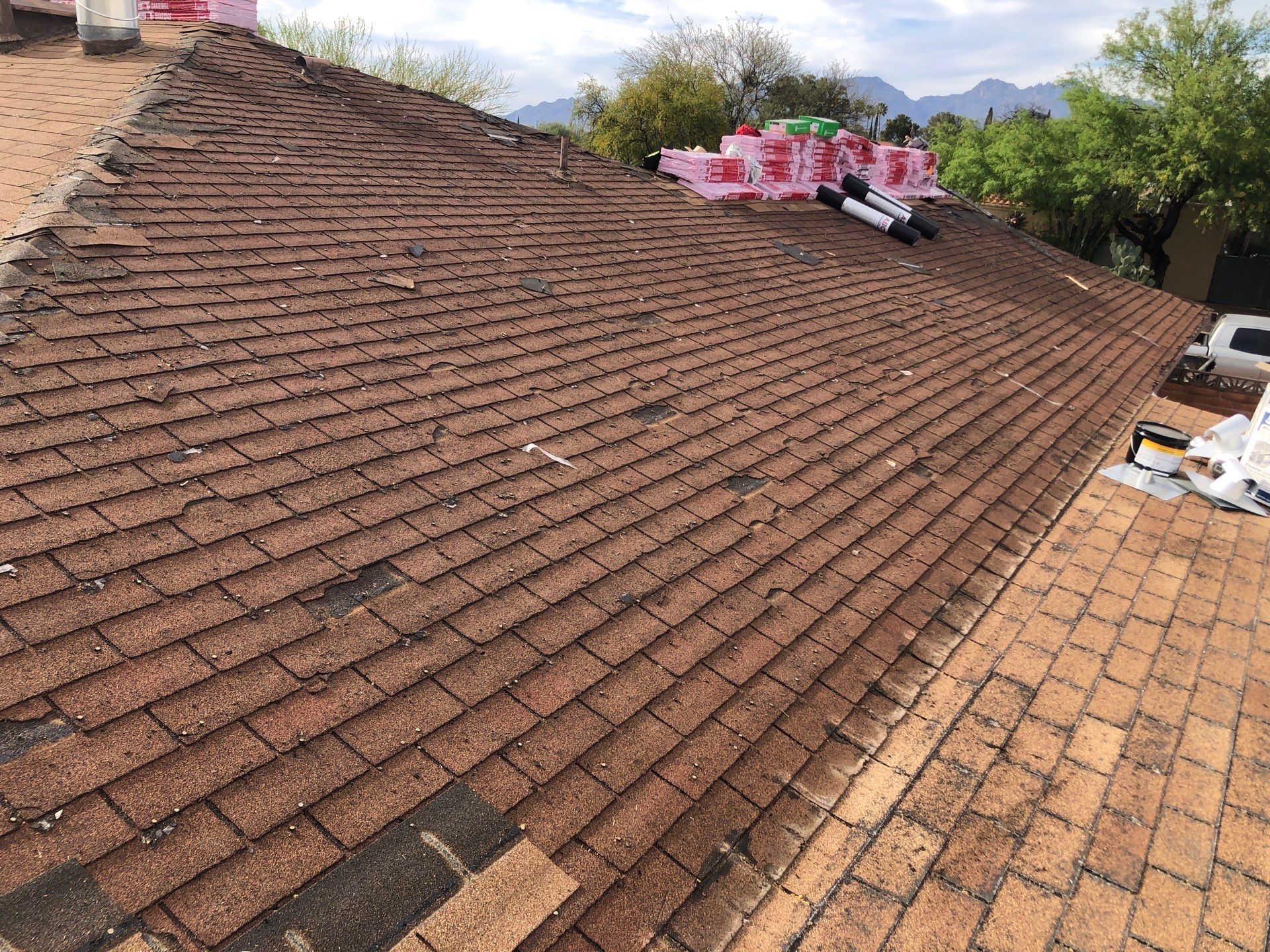 Desert Tan Shingles by Reimagine Roofing