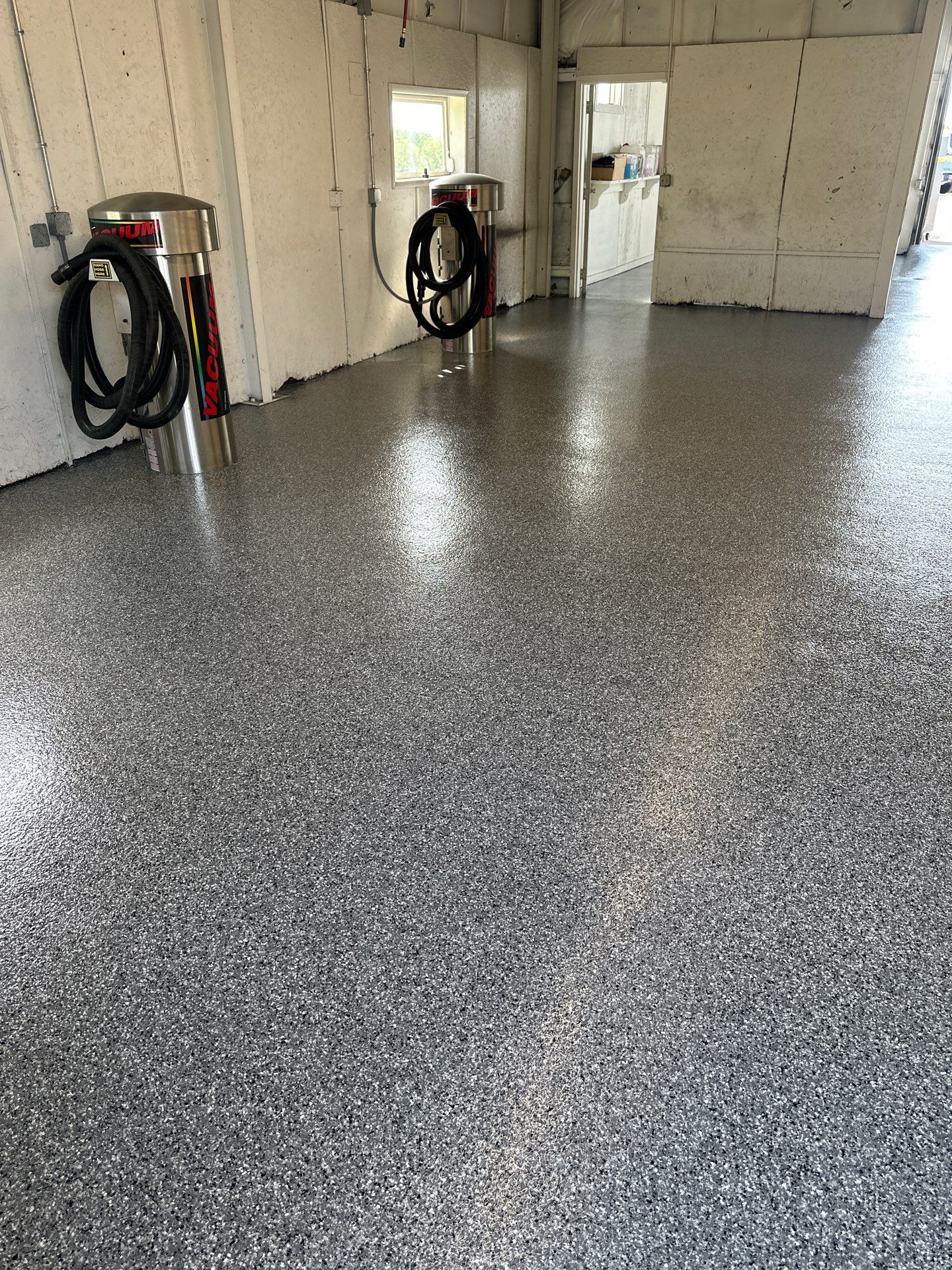 Commercial Floor Coating using Wombat by My Garage Floor Guys