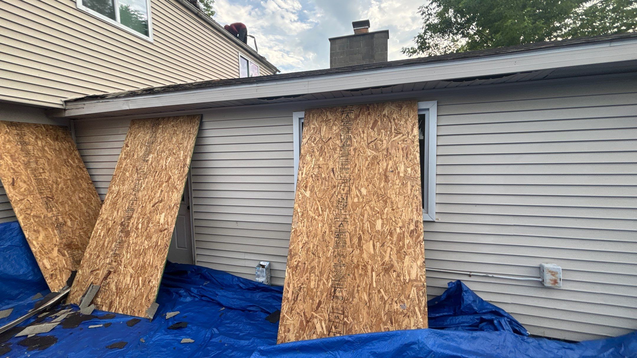 Roof Replacement using Owens Corning Slatestone Gray by 180 Contractors