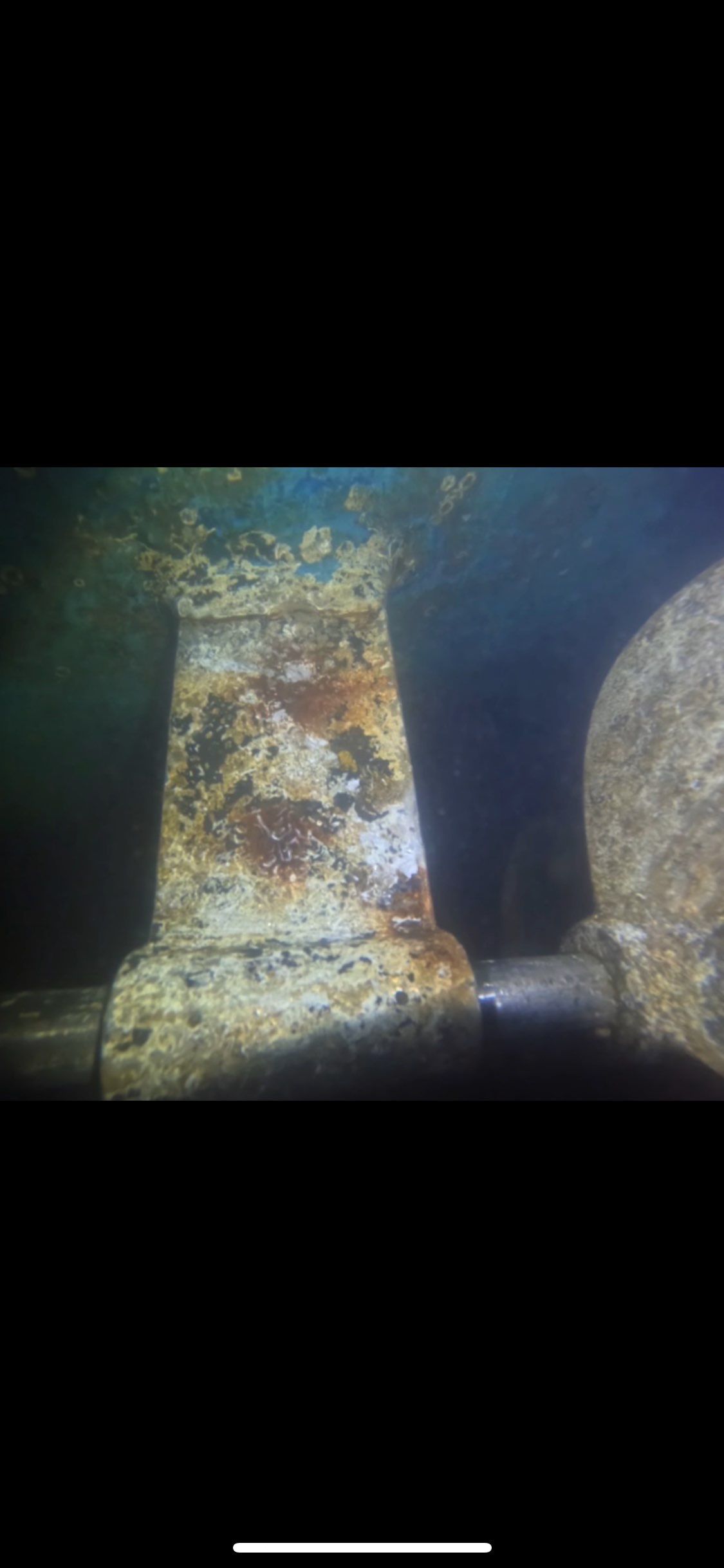 Project in Panama City by Florida Hull Cleaning 