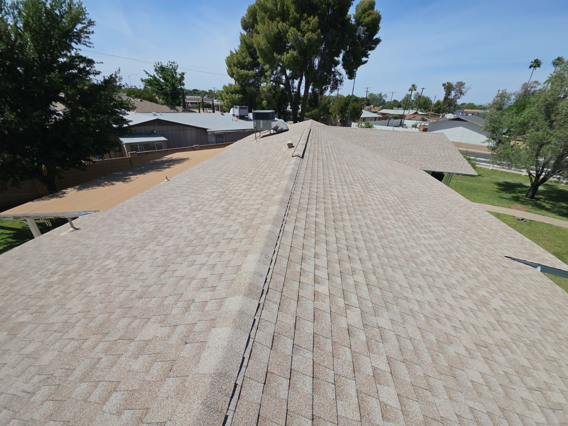 New GAF Roof in Mesa, Arizona by Weather-Tite Roofing