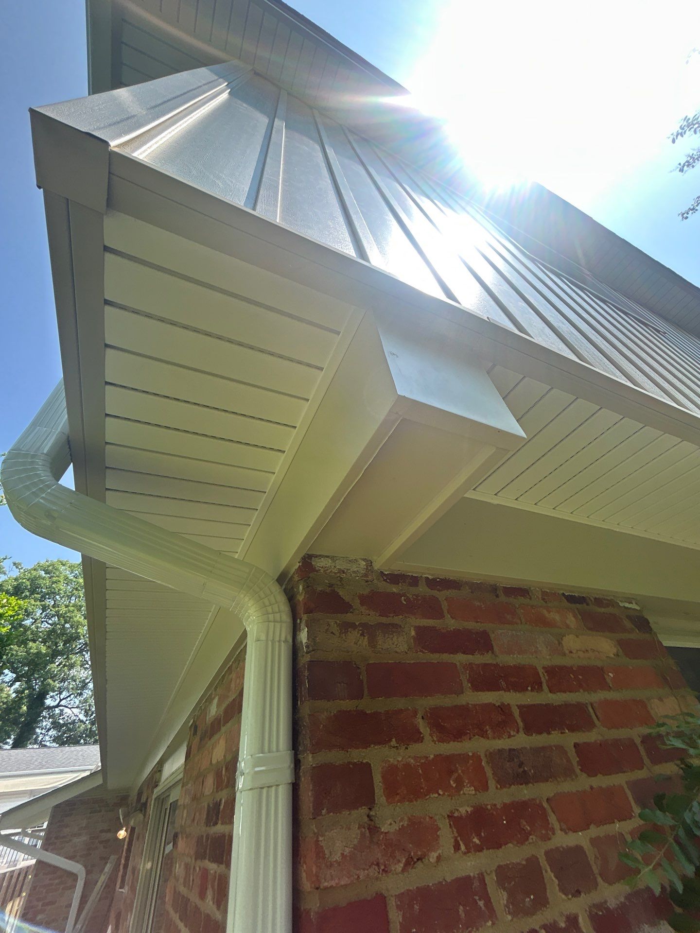 Fairfax: Residential Siding Replacement with CertainTeed 8" Board and Batten Siding in Desert Tan by RM Banning, Inc.