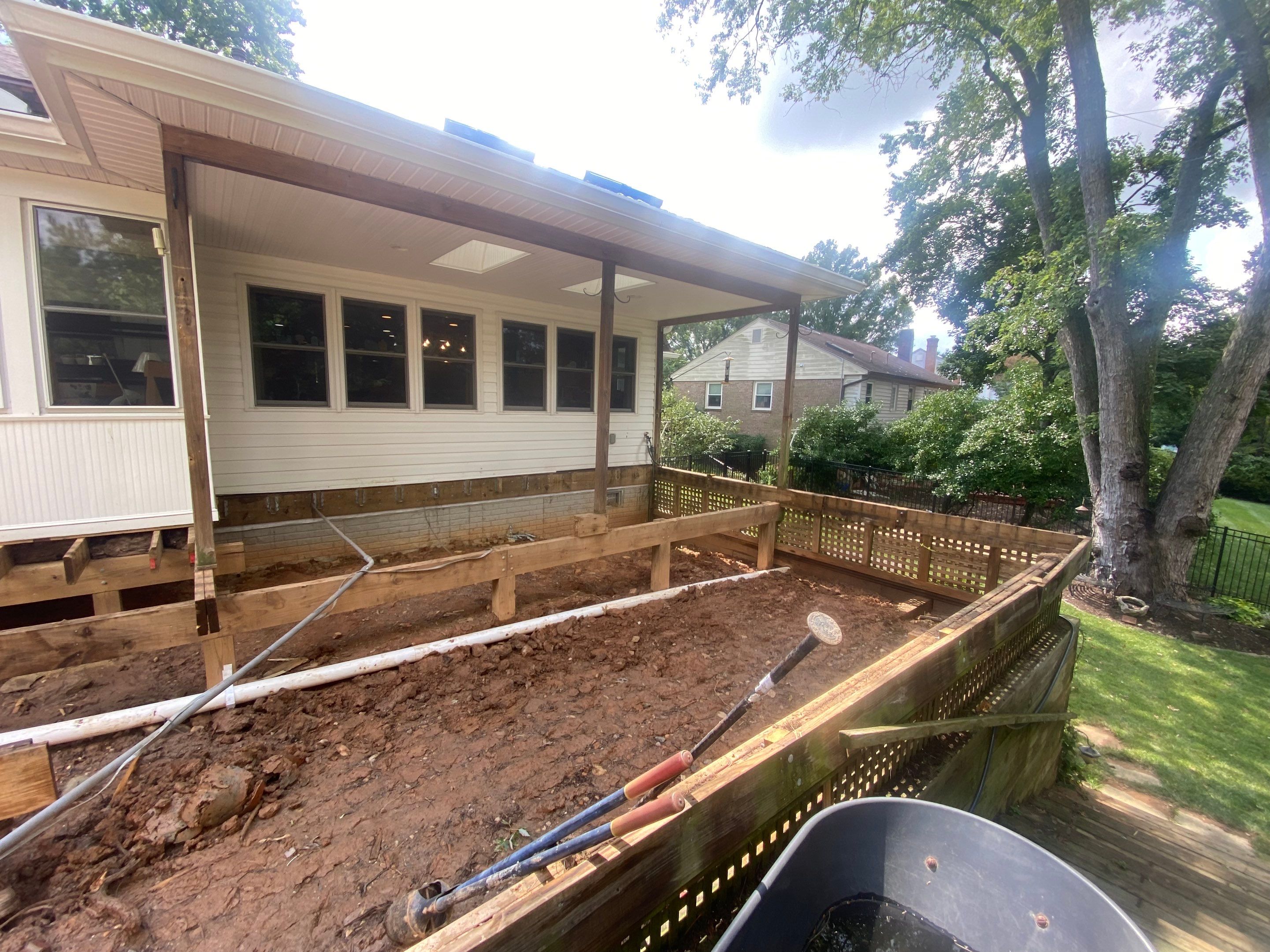 Deck Transformation using Timbertech & Azek by The Smet Companies, LLC