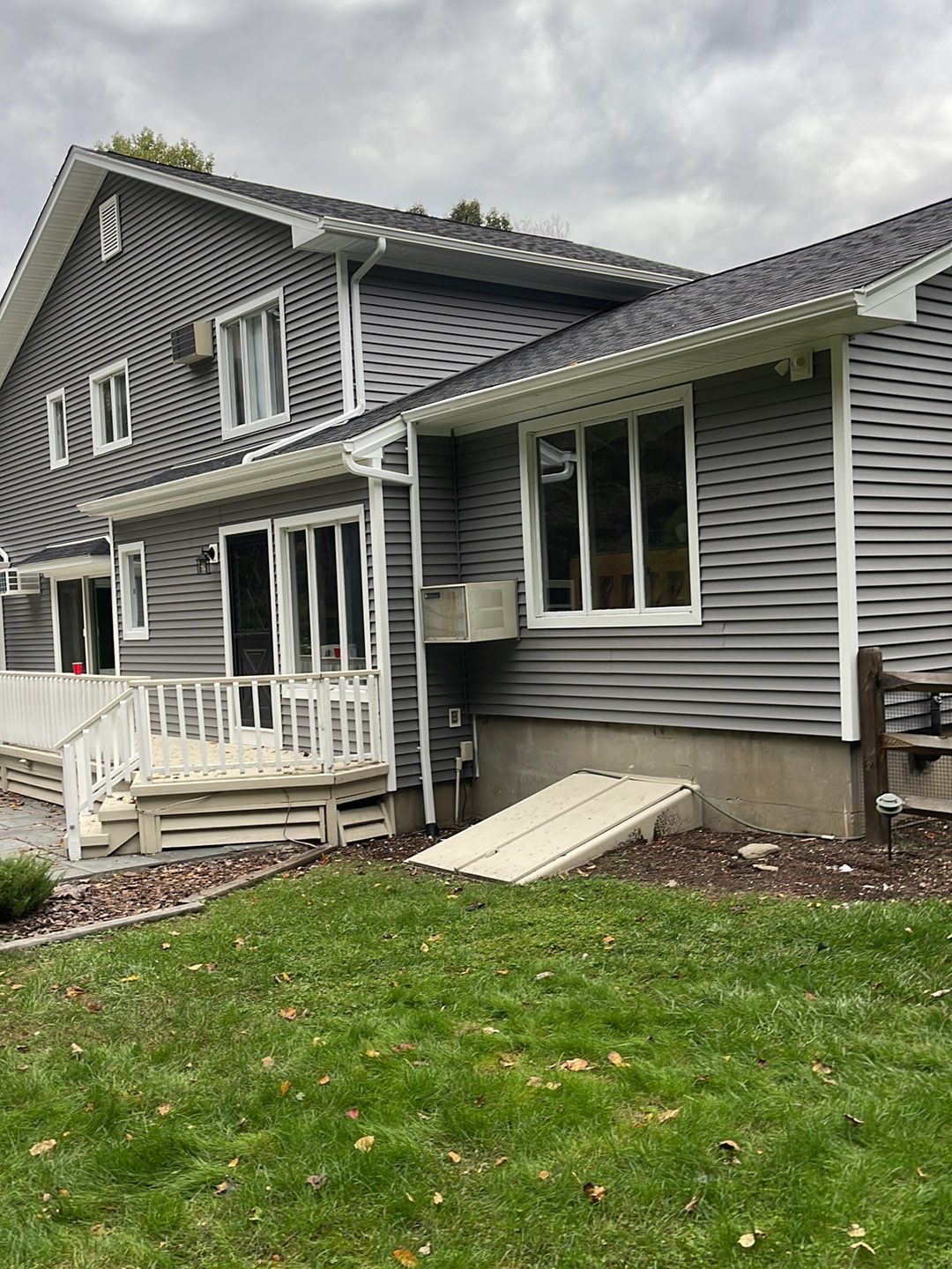 Residential Roofing Installation using Owens Corning TruDefinition Duration AR - Onyx Black & New Siding Using Mainstreet Charcoal Gray by A Plus Exterior