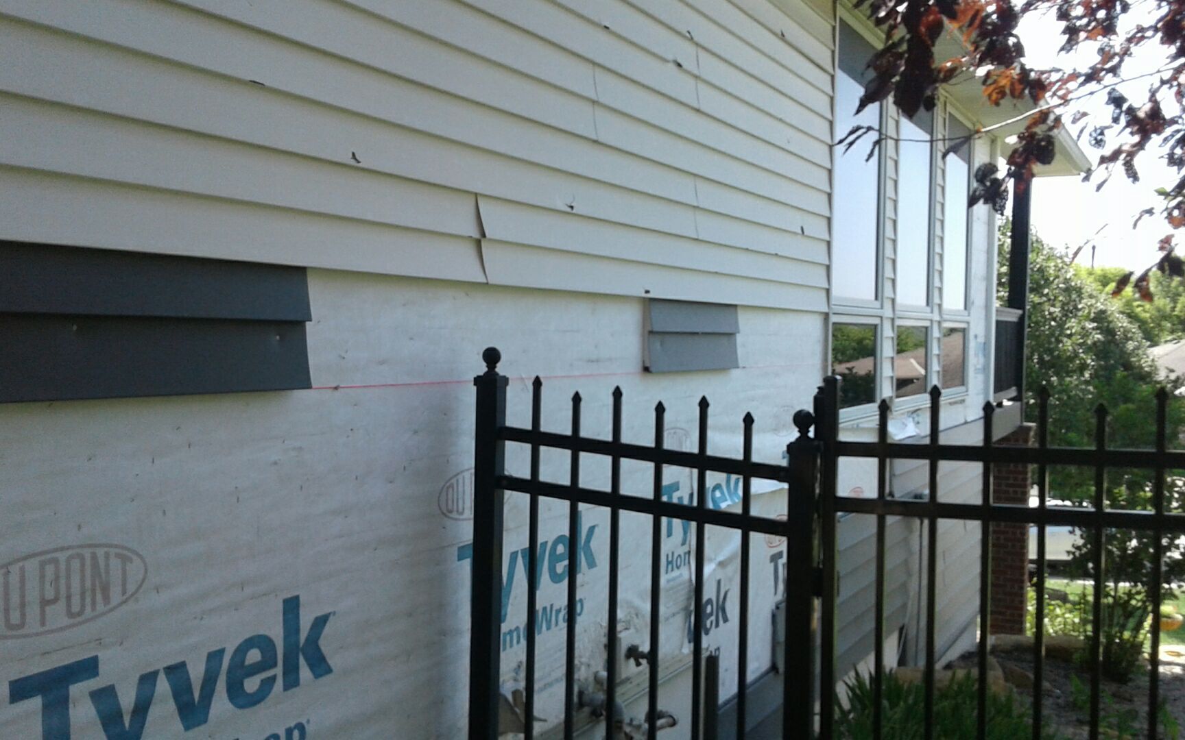 ROOF SIDING GUTTER REPLACEMENT after major Stom  using Owens Corning Duration and Alside Prodigy Siding by Gorilla Exteriors Contracting, LLC