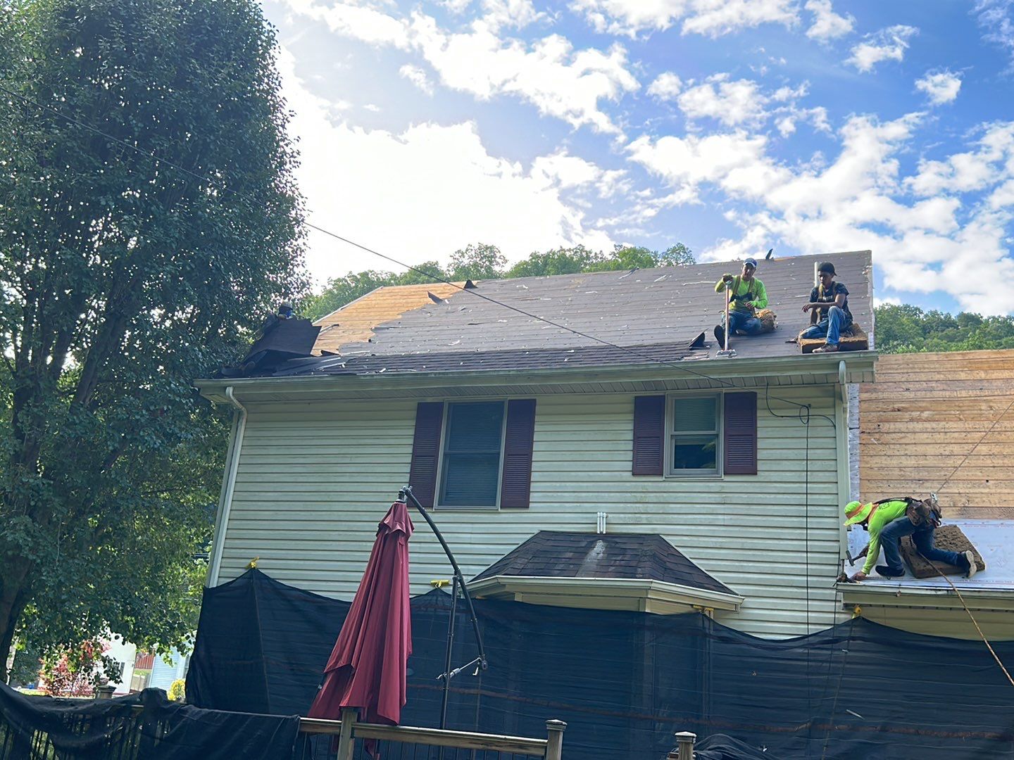 Residential Roofing Installation using Metal by Mr. Roofer