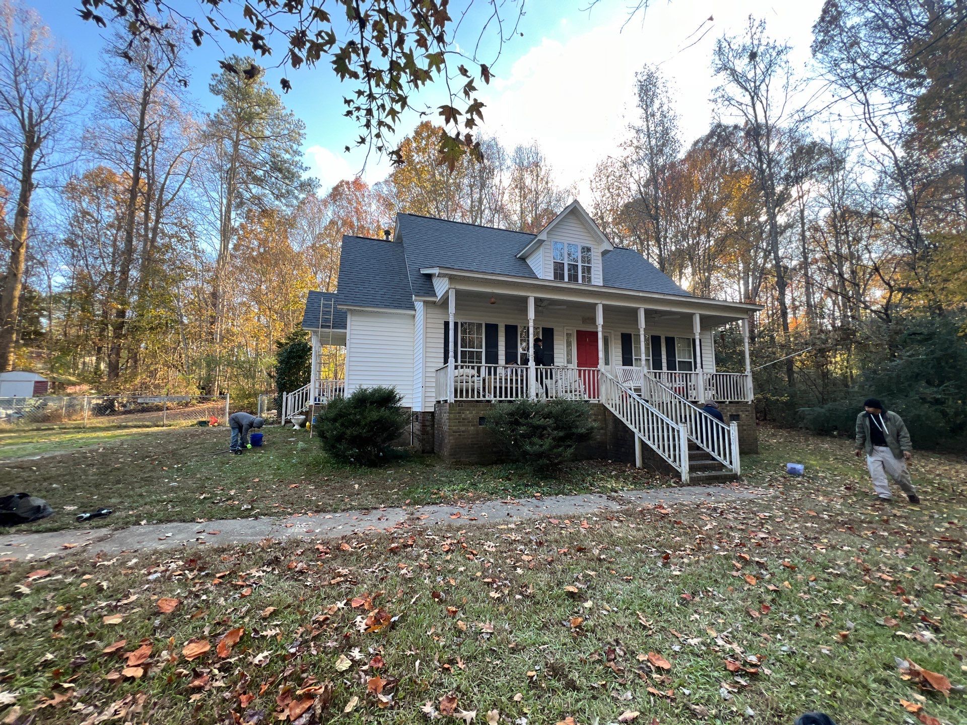Asphalt Shingle Roof Replacement for Gabled Home in Garner by The Remodeling Company