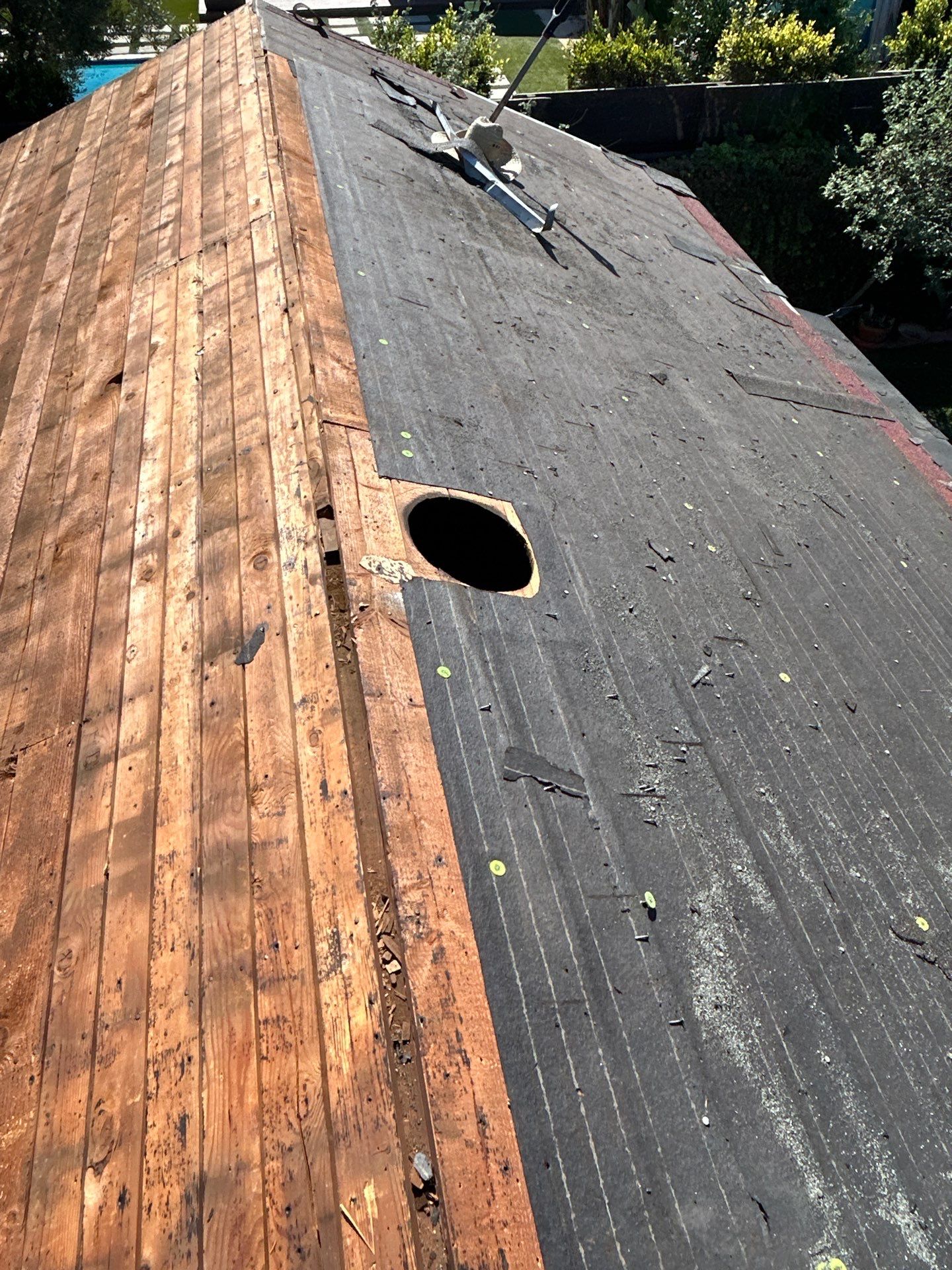 Partial reroof - Residential Project in LA by Hull Brothers Roofing