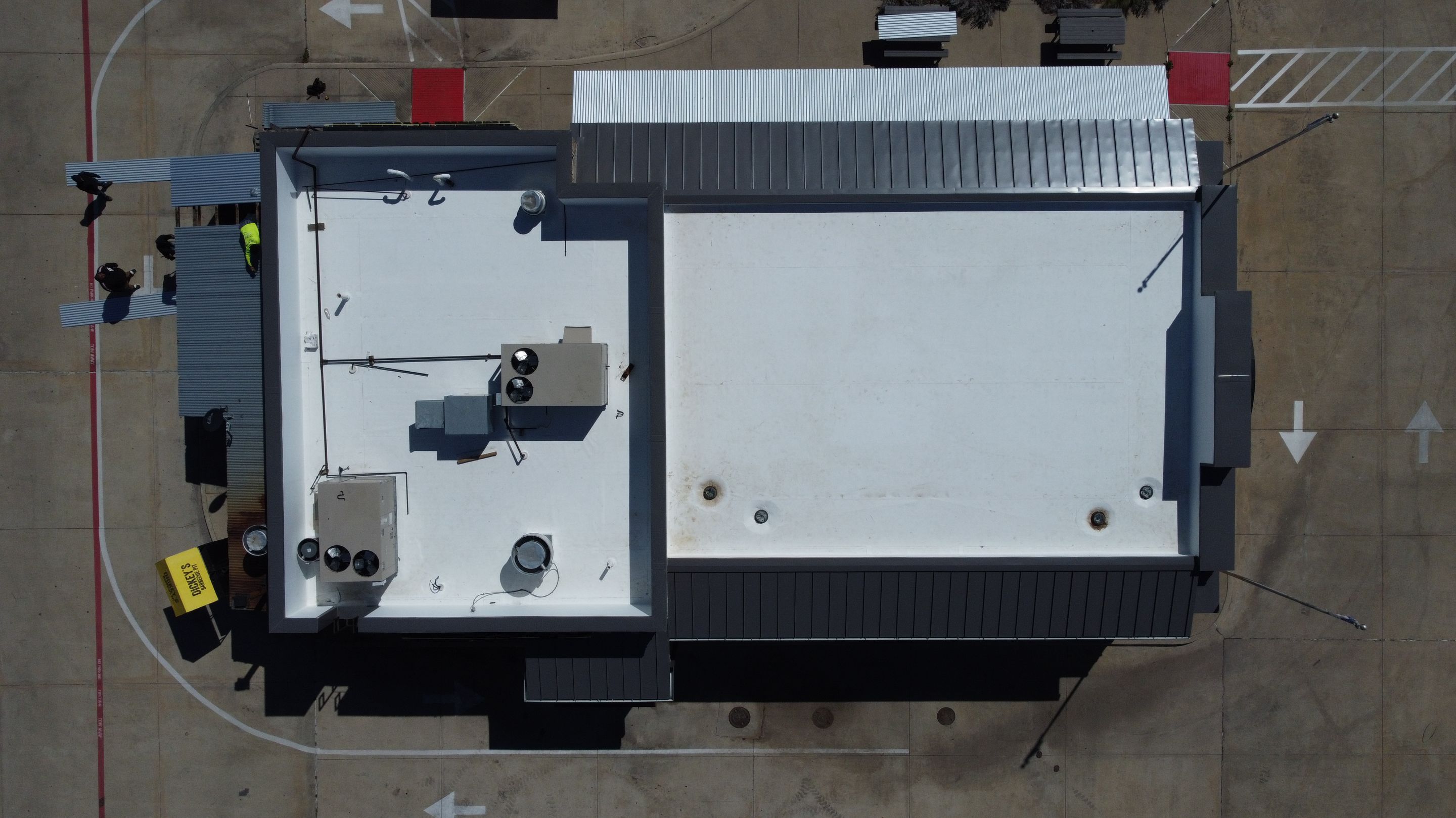 TPO Commercial Roofing Installation by 3:16 Roofing and Construction