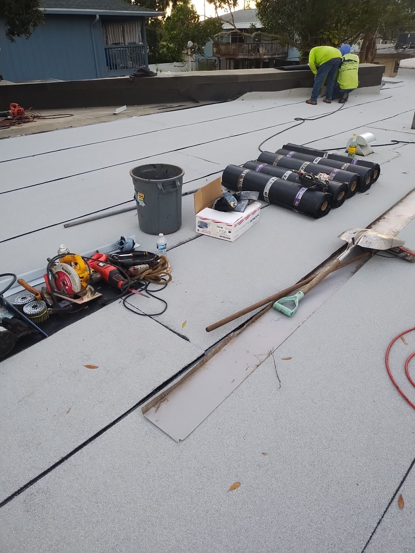 Project in St. Petersburg 33703 by Mitchell Roofing Company LLC 