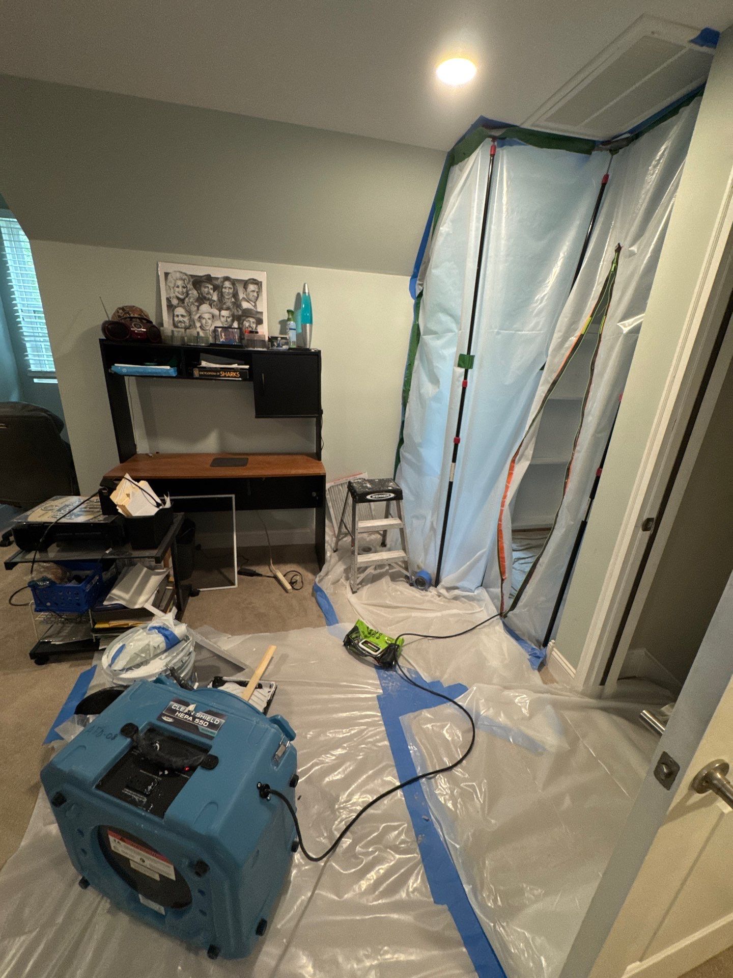 Major Mold Remediation Project by Home Disaster Medics