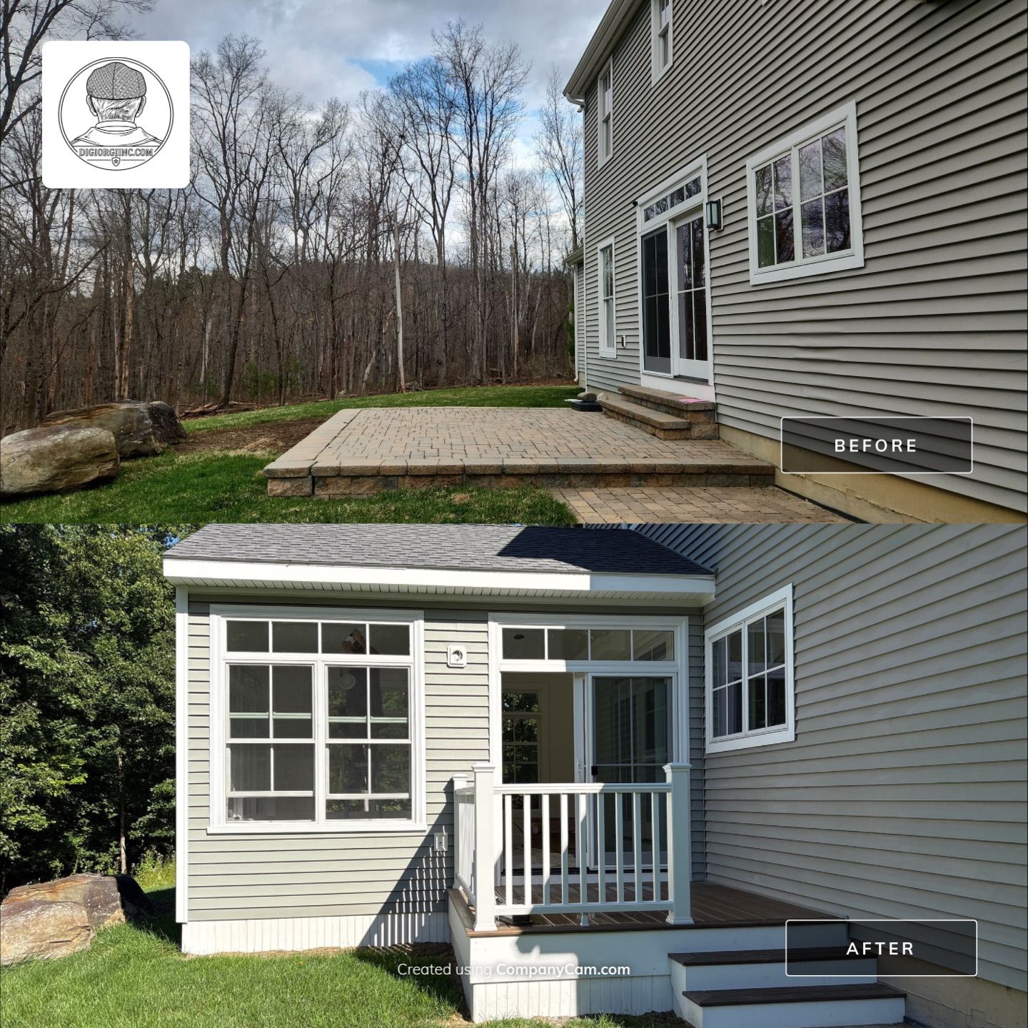 Beautiful sunroom addition  by DiGiorgi Roofing and Siding Inc