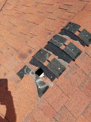 West Palm Beach Asphalt Shingle Roof and Ridge Cap Repair