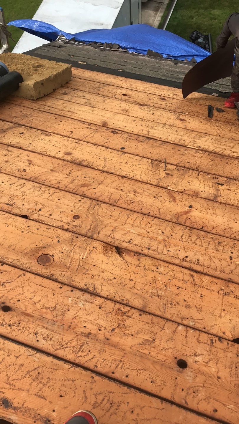 Residential Roof Replacement using Owens Corning Duration, Colonial Slate by Absolute Roofing and Construction