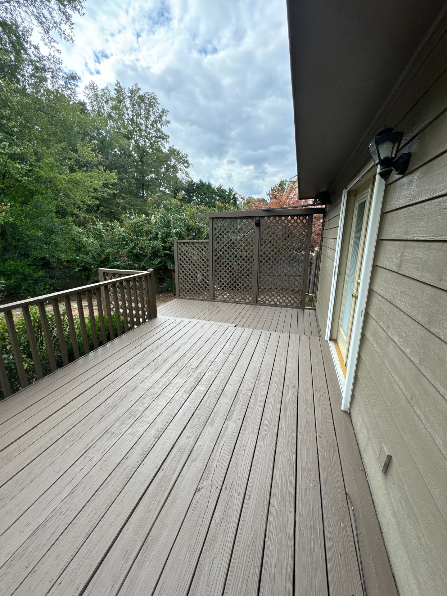 Custom Deck Refurbishment and Fence Staining in Powder Springs by Swift Home Renovations