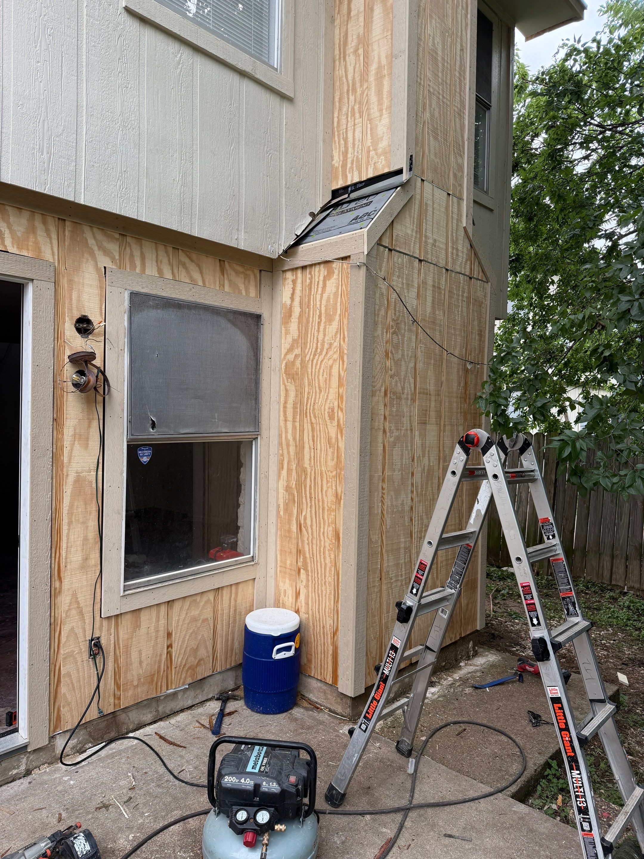 Residential Roof Replacement using GAF - HDZ - Shakewood by Action Exteriors Austin