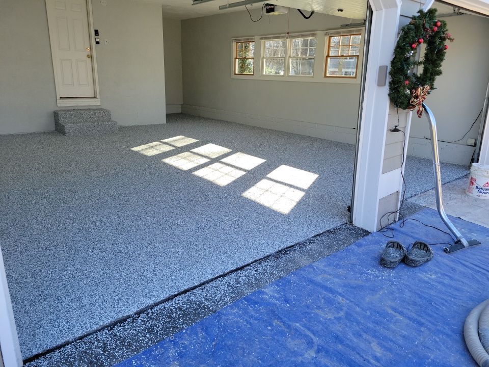 Slatestone 2-Car Garage by Spectrum Painting, LLC