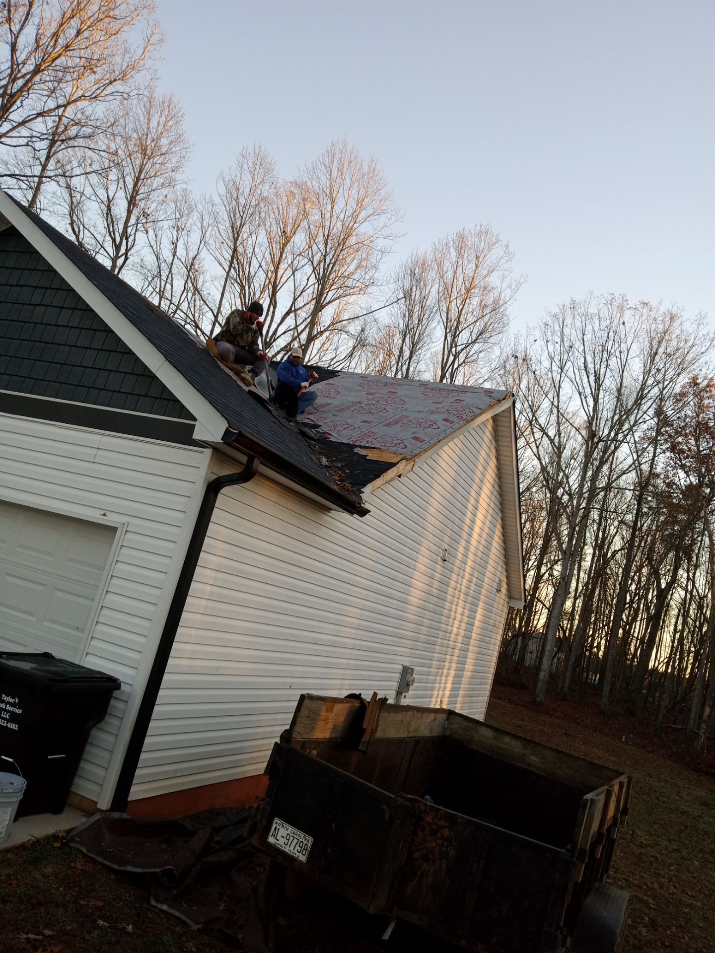 Residential Roofing Repair using Architectural shingles by BROCK BUILDERS 