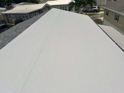 TPO Roofing System on Enclosed Lanai