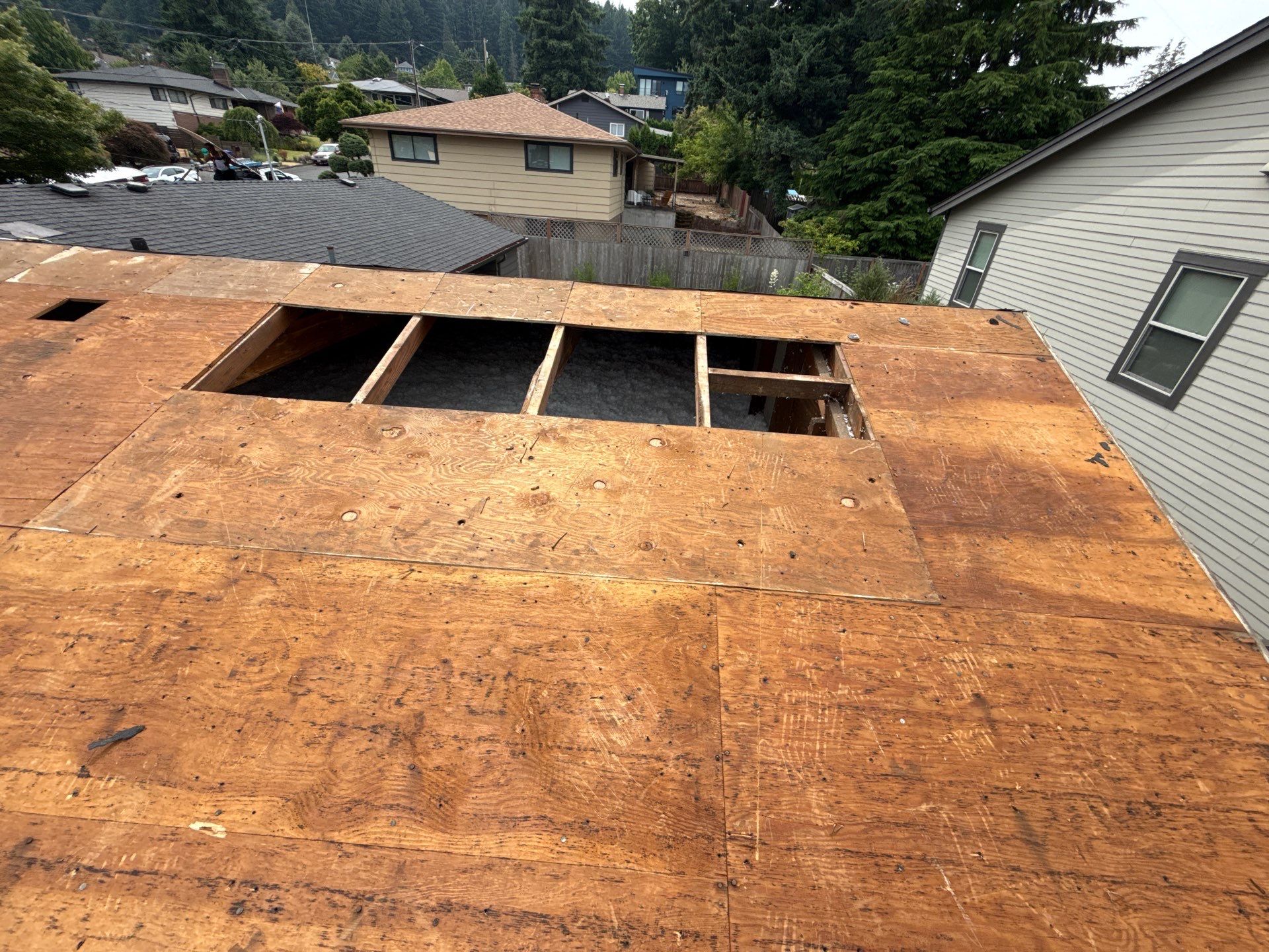 Project in Portland by Tom Leach Roofing
